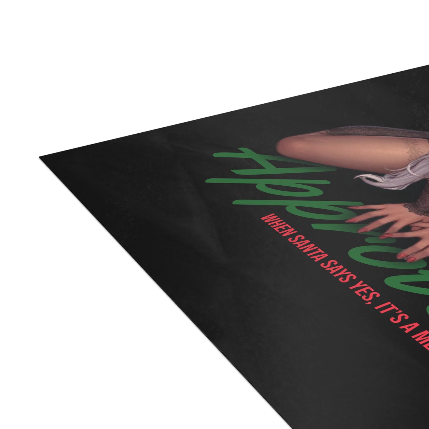 Holiday Greeting Postcard Bundle – Santa Approved Art, Cute Christmas Cards, Envelopes Included, Fun Holiday Stationery, Gifts