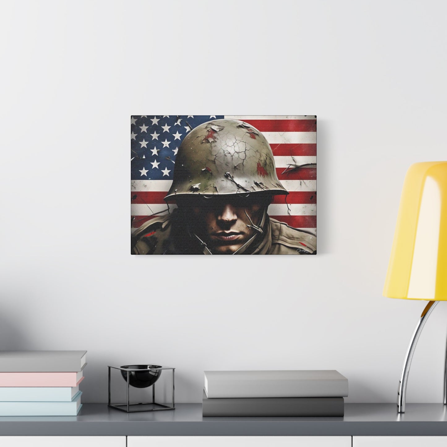 Military-Themed Canvas Art, Military Canvas Print, Wall Art for Veterans, Patriotic Home Decor, Gift for Army, Military Artwork, [...]