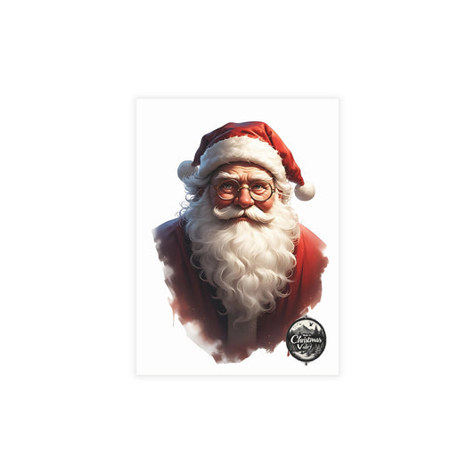 Santa Postcard Bundle - Perfect for Christmas Greetings, Holiday Decor, Festive Invitations, Gift Tags, or Collectibles