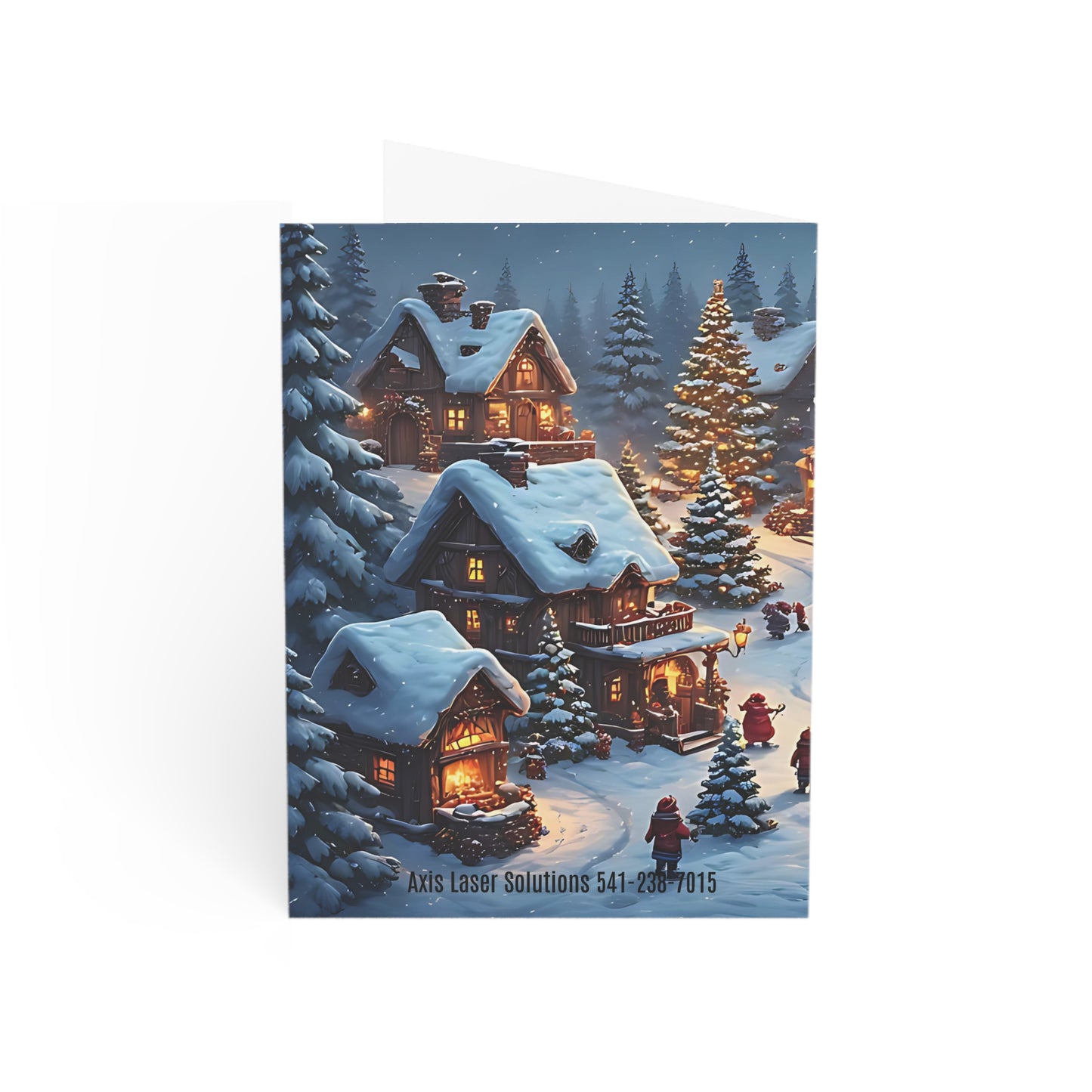 Winter Wonderland Greeting Cards - Cozy Holiday Cards for Christmas, Seasonal Greetings, Festive Wishes, Winter Joy, Holiday Cheer