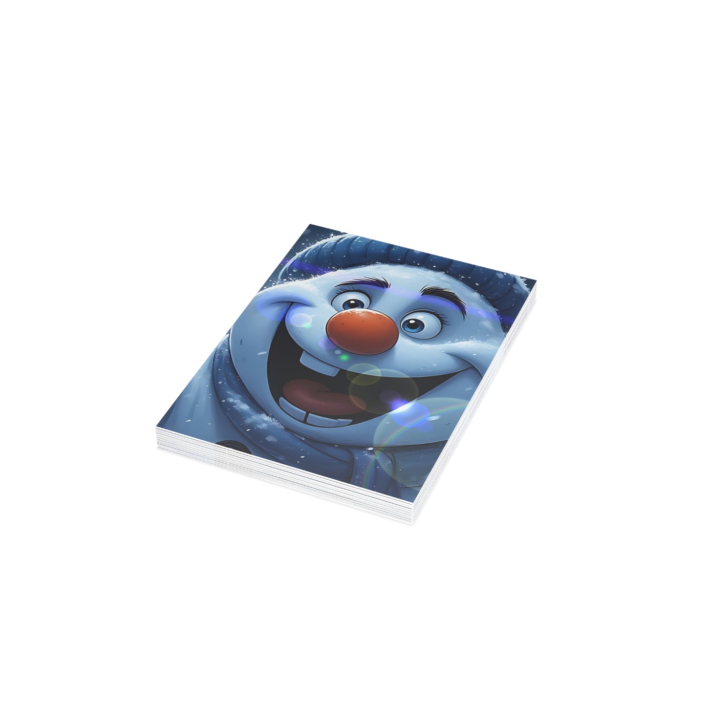 Happy Snowman (Christmas Selfies) Postcard Bundles (envelopes included)