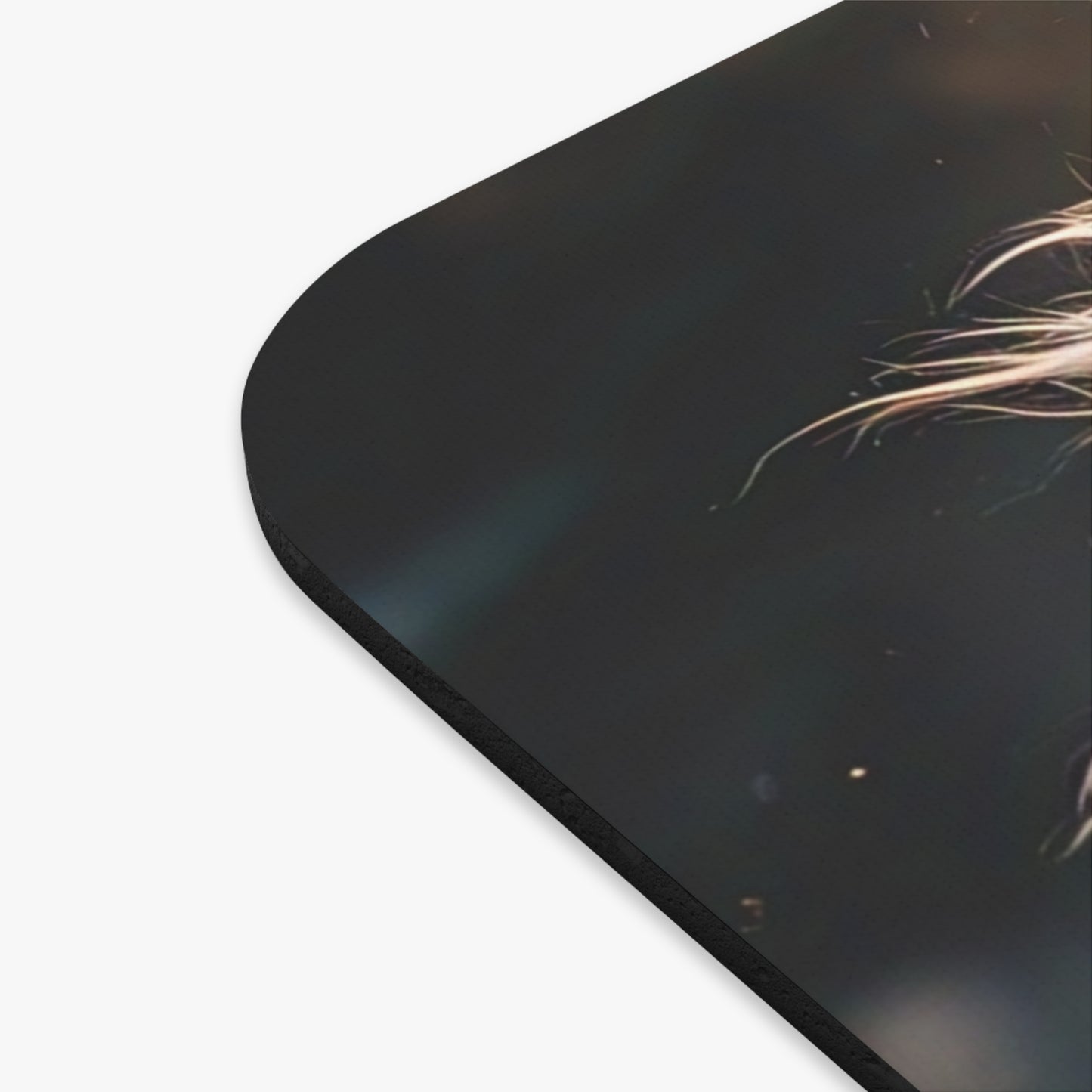 Majestic White Horse Mouse Pad – Artistic Desk Accessory for Animal Lovers