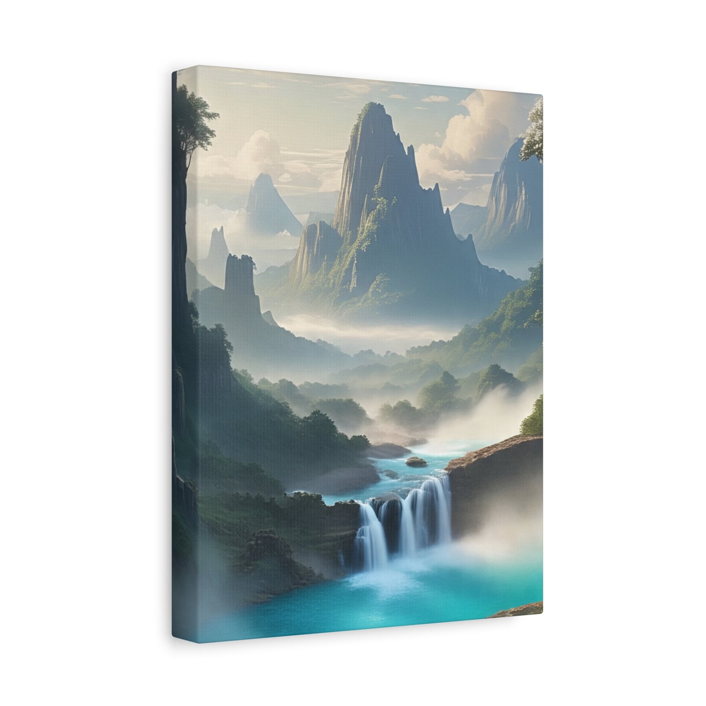 Scenic Landscape Canvas Print, Wall Art Decor, Home Decoration, Nature Wall Art, Gift for Nature Lovers, Tranquil Art for Living Room