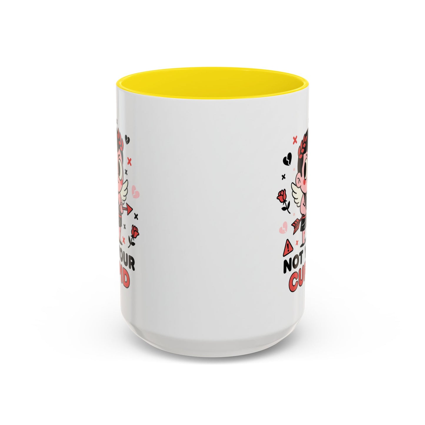 Cheeky Anti-Valentine Accent Coffee Mug — 11/15oz