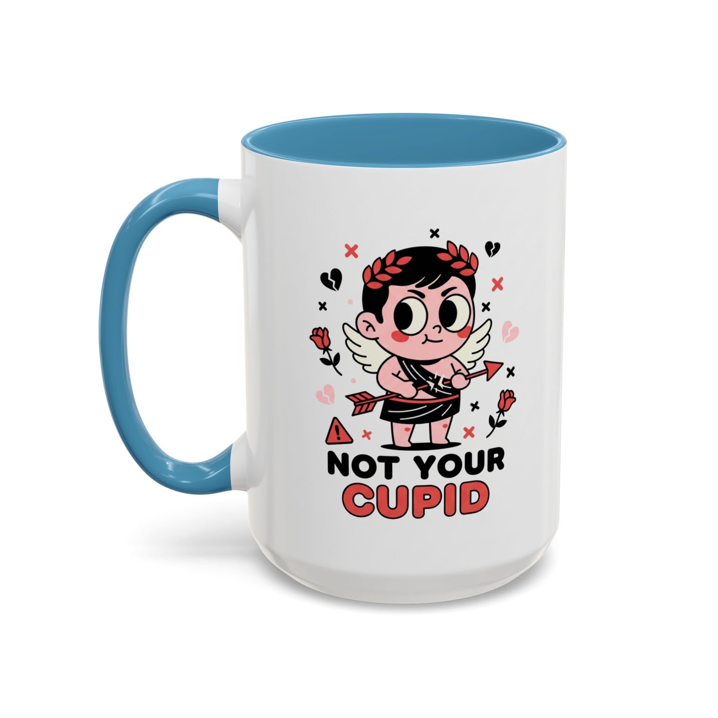 Cheeky Anti-Valentine Accent Coffee Mug — 11/15oz