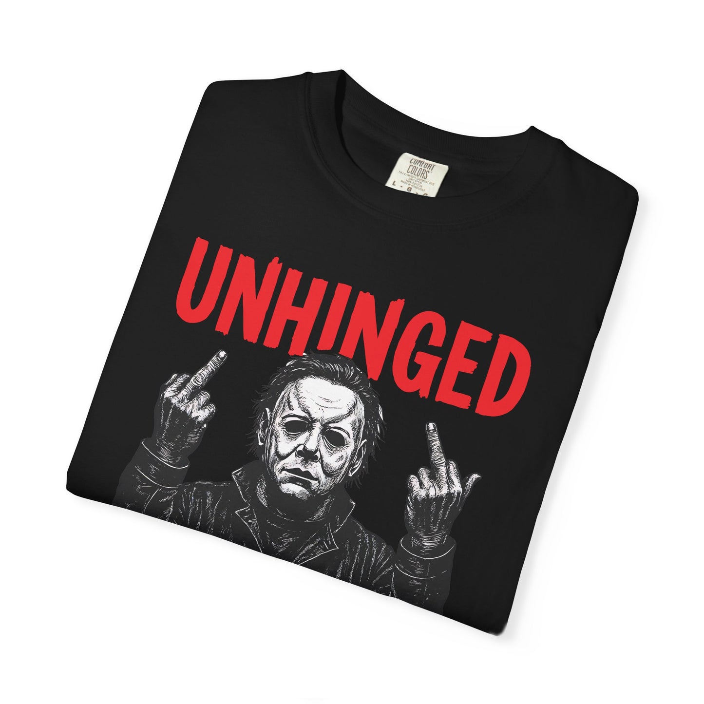 Unhinged and Feral Graphic Tee, Unisex Halloween Shirt, Horror Movie Lover Gift, Statement T-shirt, Casual Outfit Essential