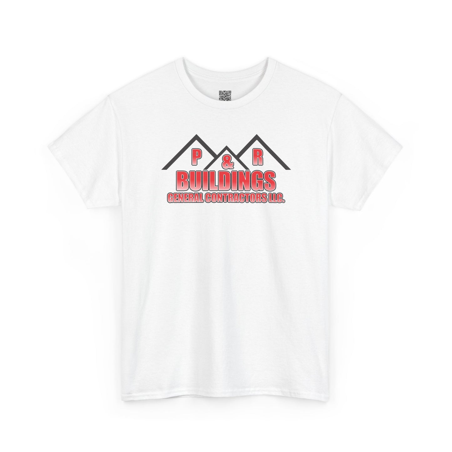 P&R BUILDINGS Logo T-Shirt — Contractor Work Tee