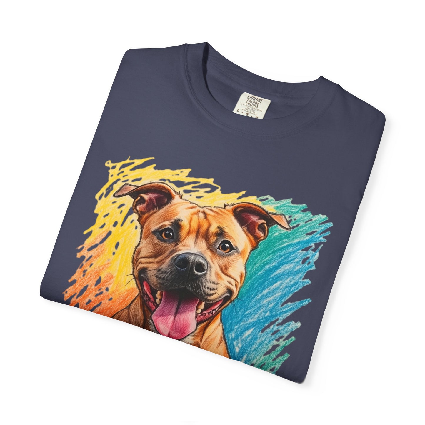 Vibrant Dog Lover T-Shirt, Pet Shirt, Animal T-Shirt, Gift for Dog Owners, Cute Dog Apparel, Unisex Pet Tee
