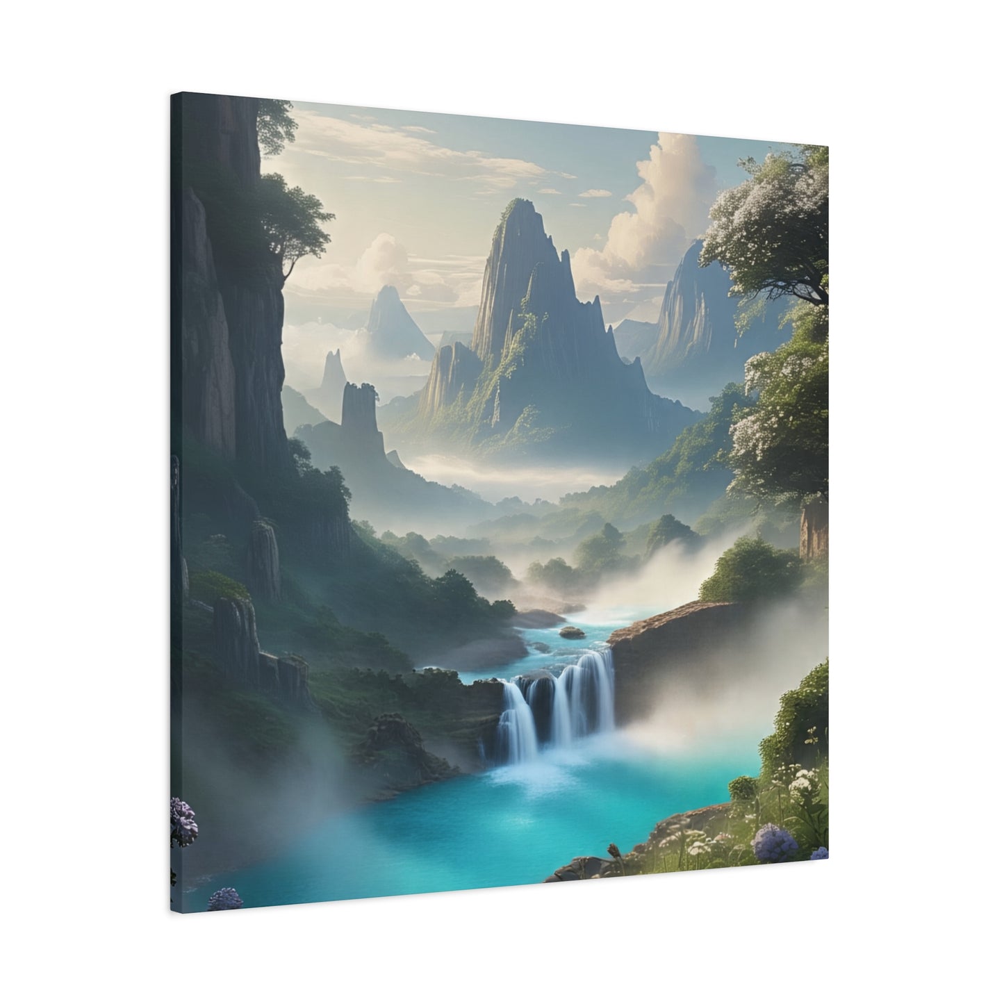 Scenic Landscape Canvas Print, Wall Art Decor, Home Decoration, Nature Wall Art, Gift for Nature Lovers, Tranquil Art for Living Room