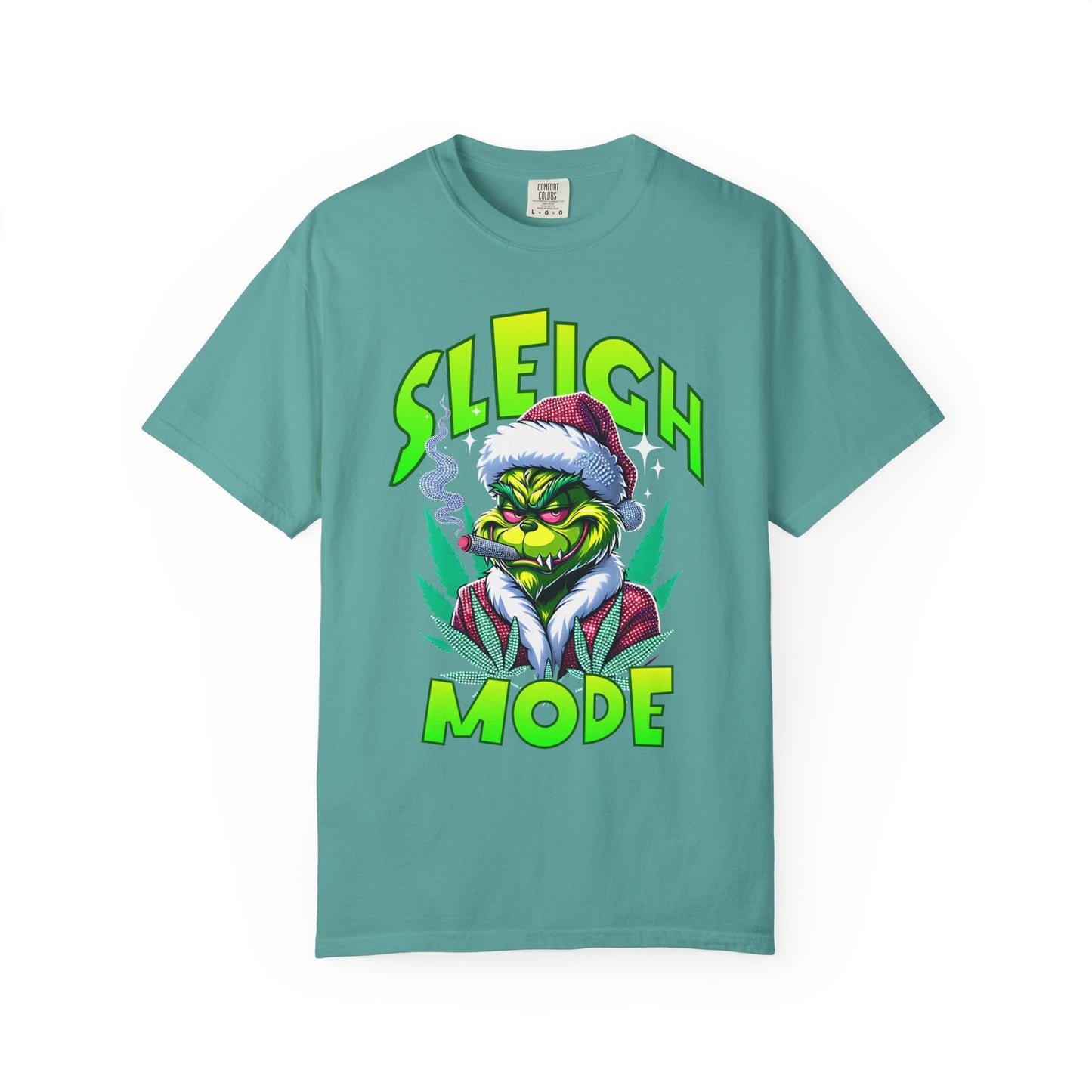 Sleigh Mode T-Shirt — Grinch Holiday Graphic Tee