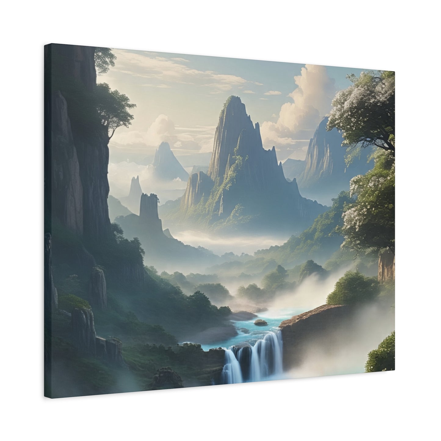 Scenic Landscape Canvas Print, Wall Art Decor, Home Decoration, Nature Wall Art, Gift for Nature Lovers, Tranquil Art for Living Room