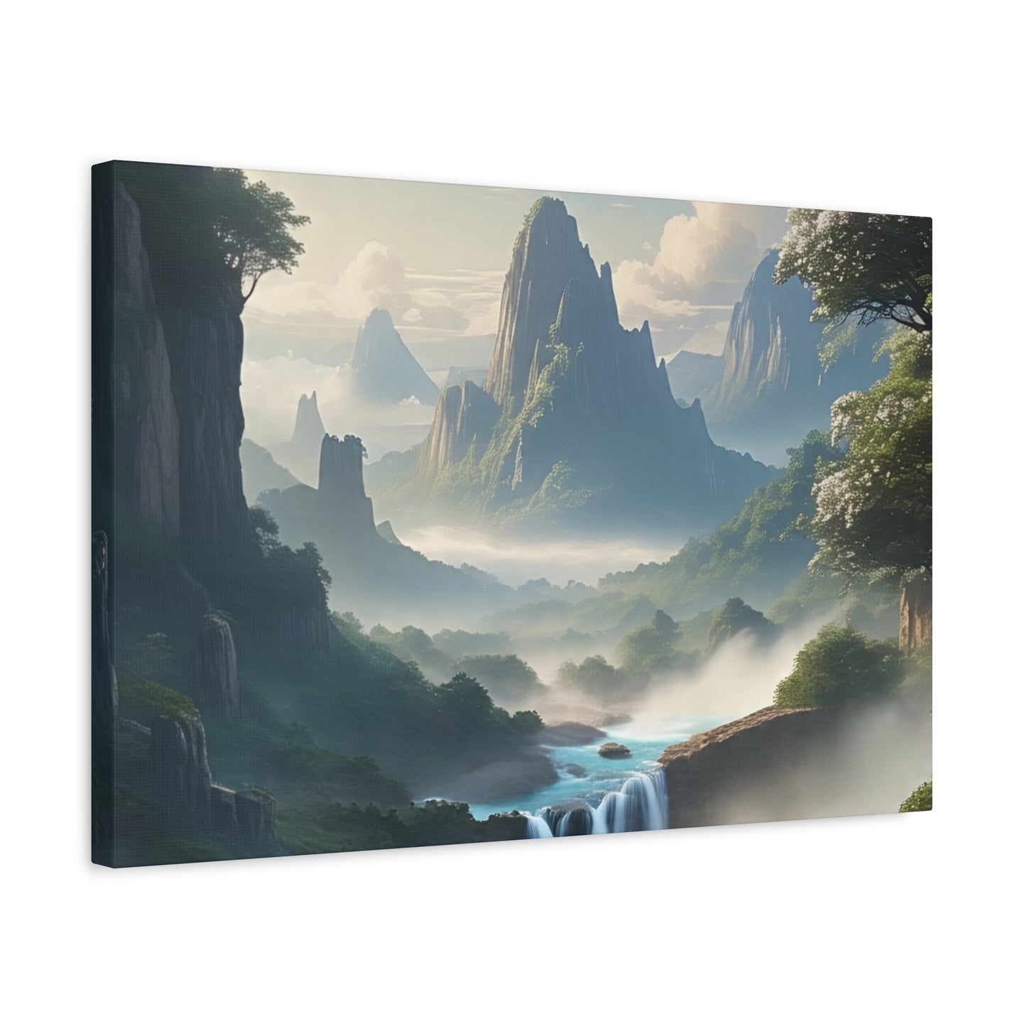 Scenic Landscape Canvas Print, Wall Art Decor, Home Decoration, Nature Wall Art, Gift for Nature Lovers, Tranquil Art for Living Room