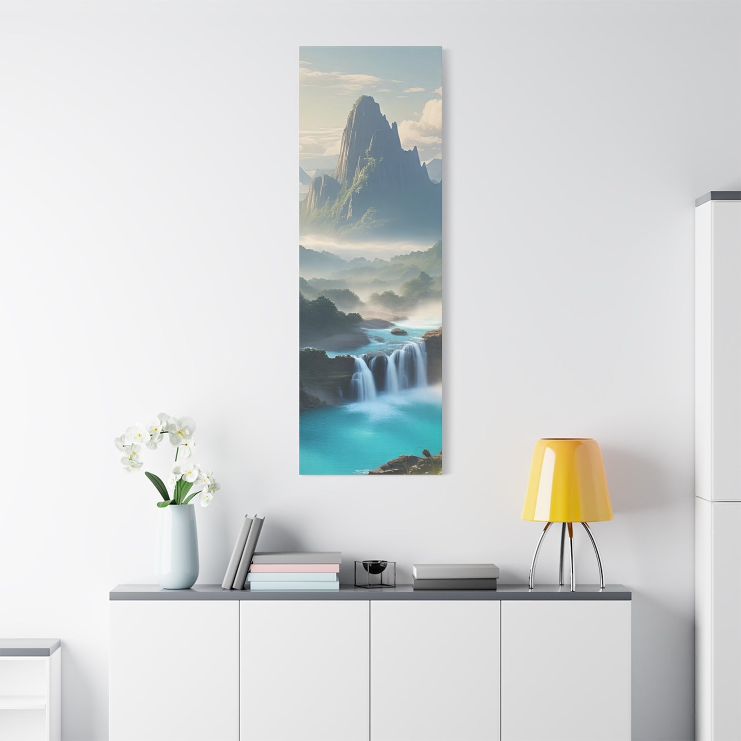 Scenic Landscape Canvas Print, Wall Art Decor, Home Decoration, Nature Wall Art, Gift for Nature Lovers, Tranquil Art for Living Room