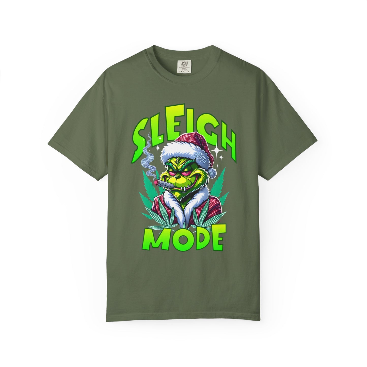 Sleigh Mode T-Shirt — Grinch Holiday Graphic Tee