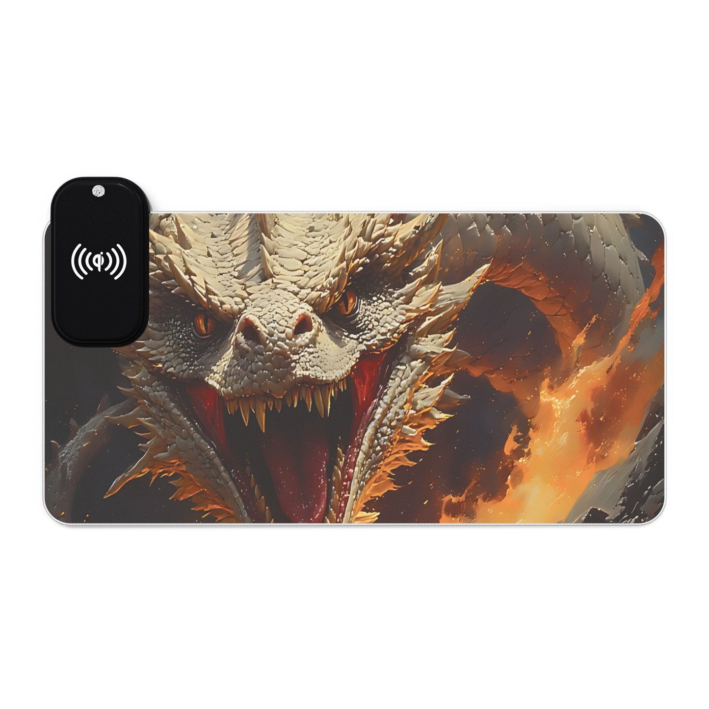 LED Gaming Mouse Pad, Wireless Charging