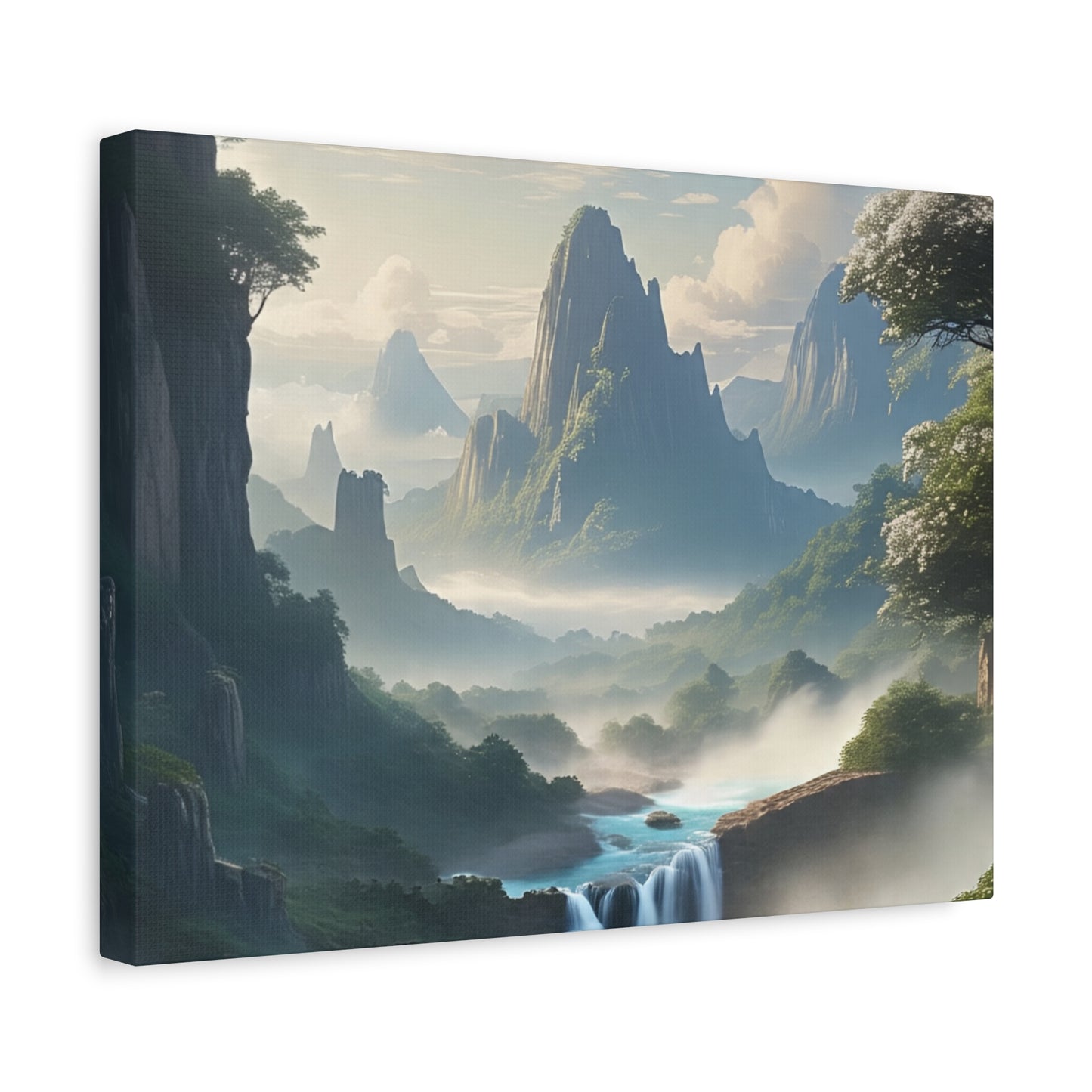 Scenic Landscape Canvas Print, Wall Art Decor, Home Decoration, Nature Wall Art, Gift for Nature Lovers, Tranquil Art for Living Room