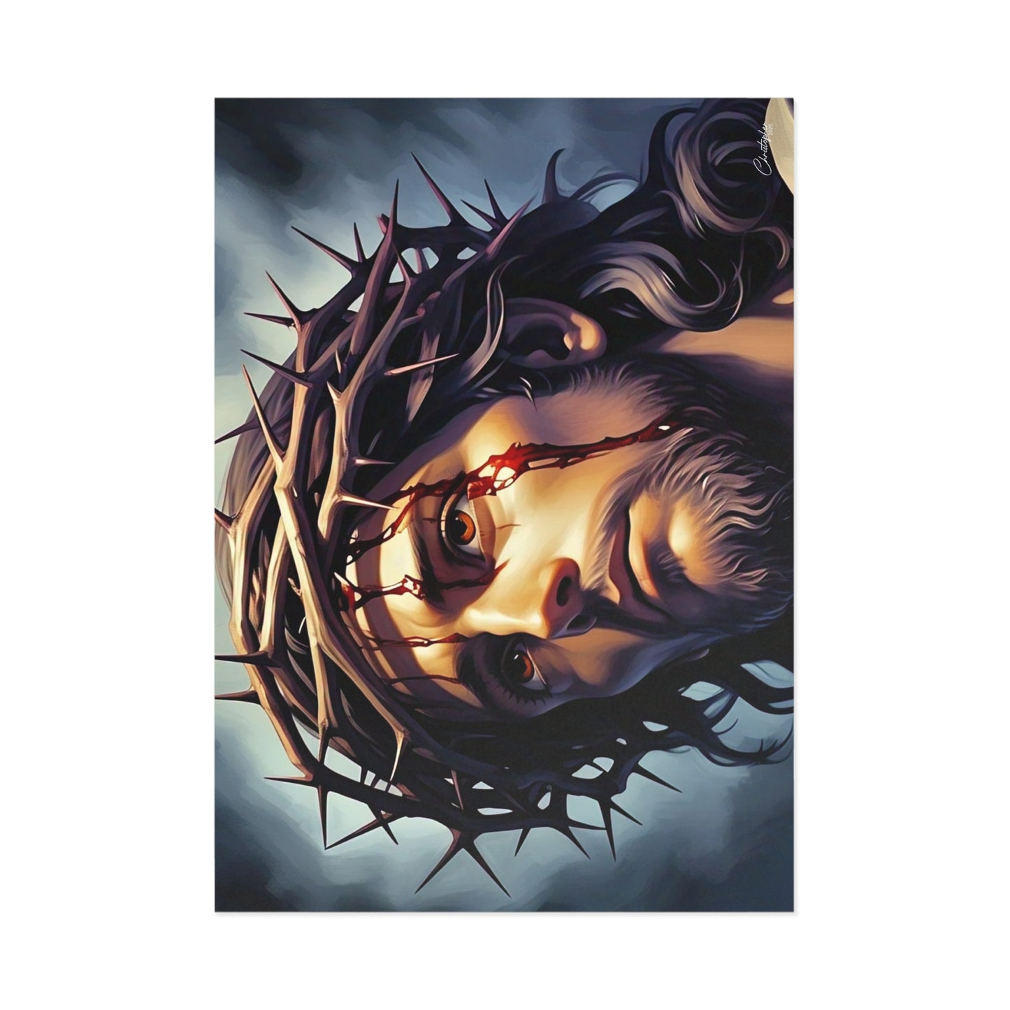 Religious Fine Art Postcards, Inspirational Greeting Cards, Christ Artwork, Spiritual Gifts, Faith-Based Decor