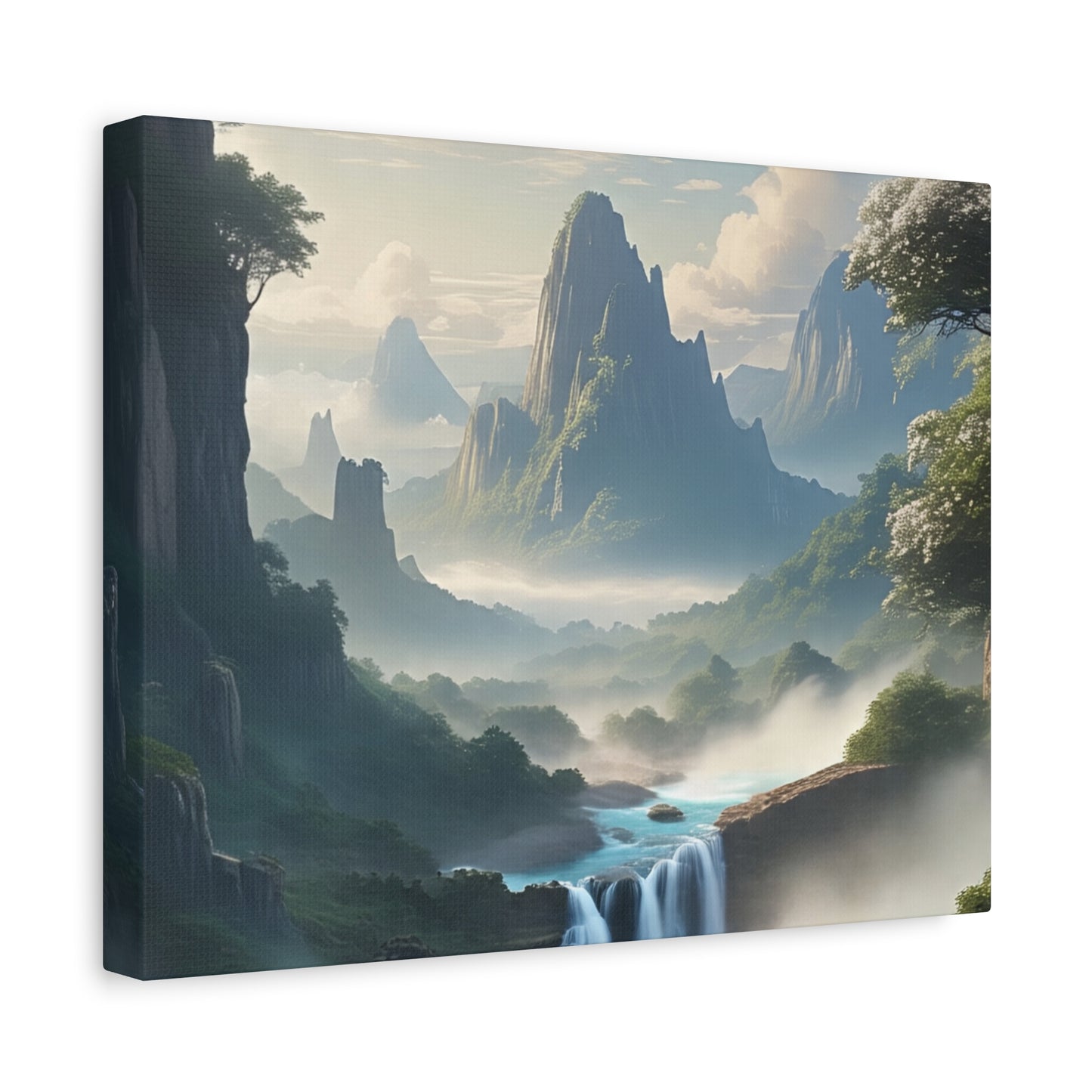 Scenic Landscape Canvas Print, Wall Art Decor, Home Decoration, Nature Wall Art, Gift for Nature Lovers, Tranquil Art for Living Room