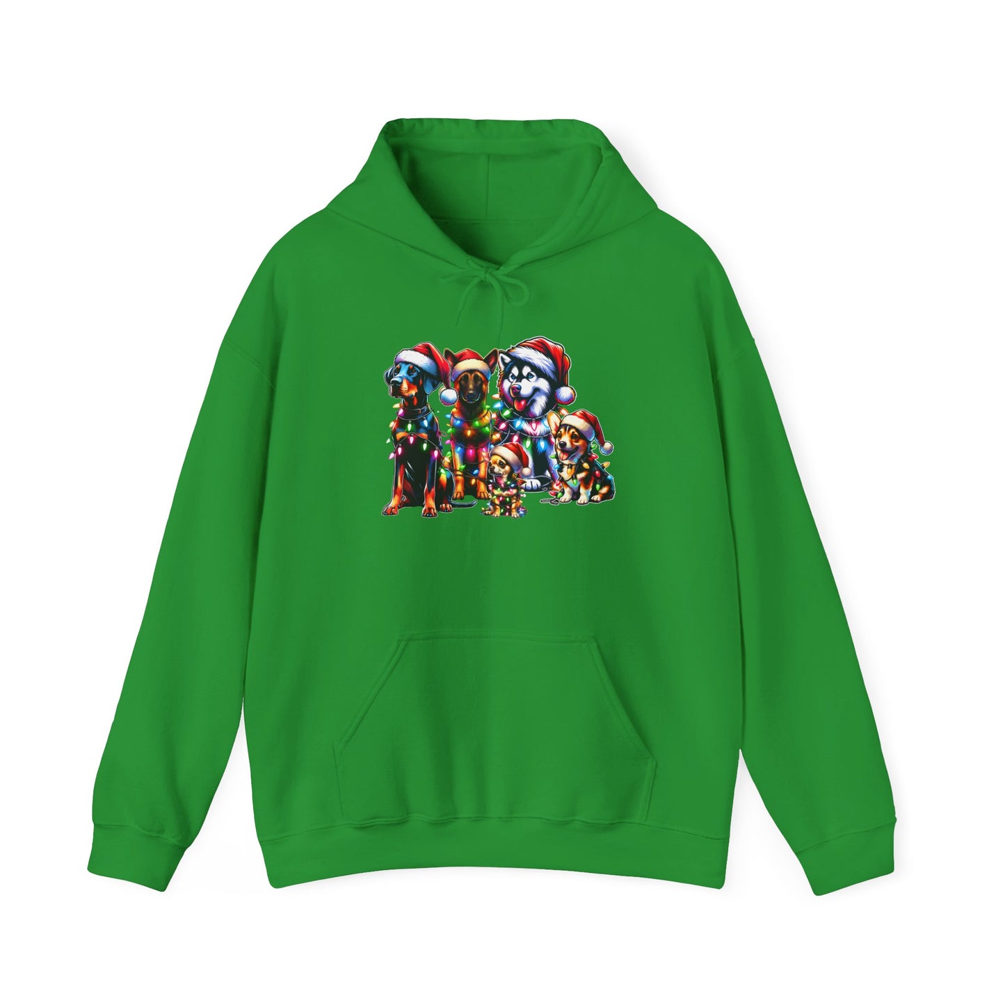 Christmas Pack Pit Bull Hoodie – "Have a Pawsitively Merry Christmas" Festive Sweatshirt