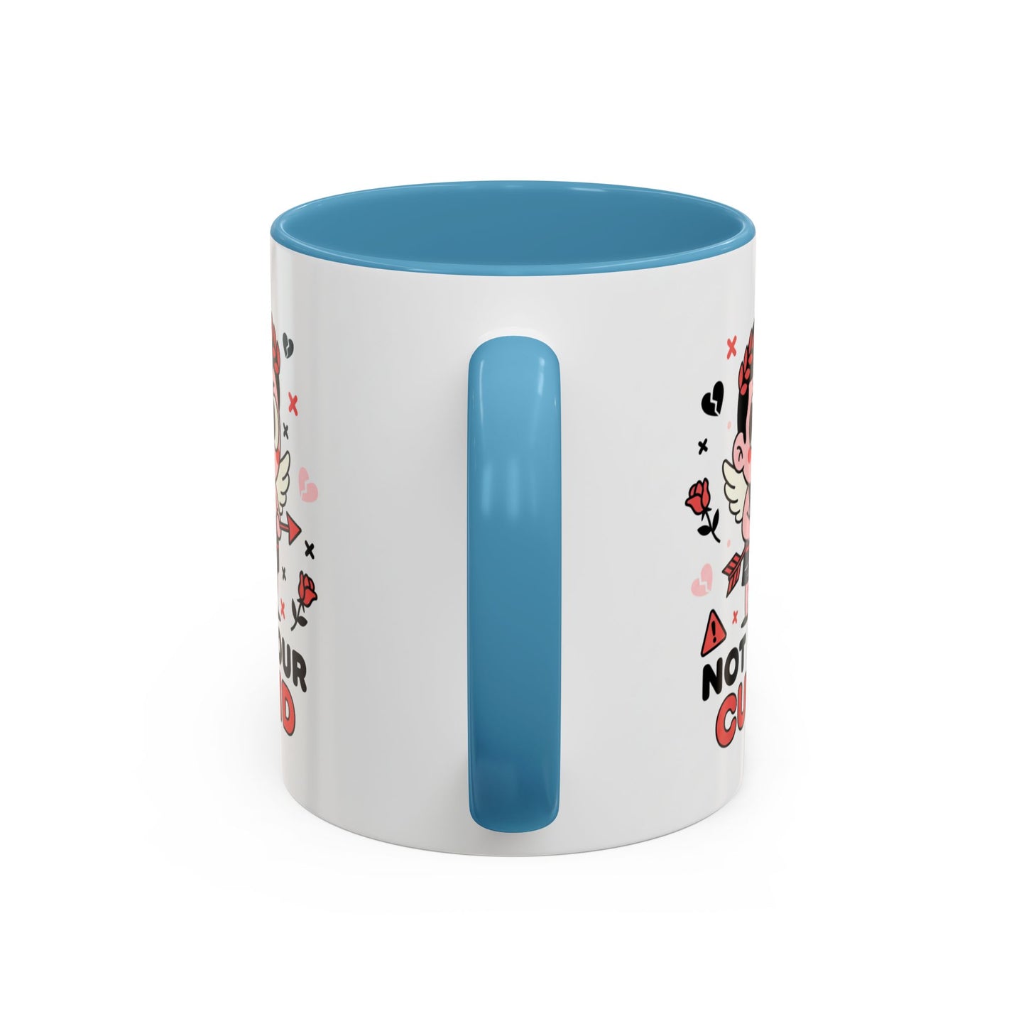 Cheeky Anti-Valentine Accent Coffee Mug — 11/15oz