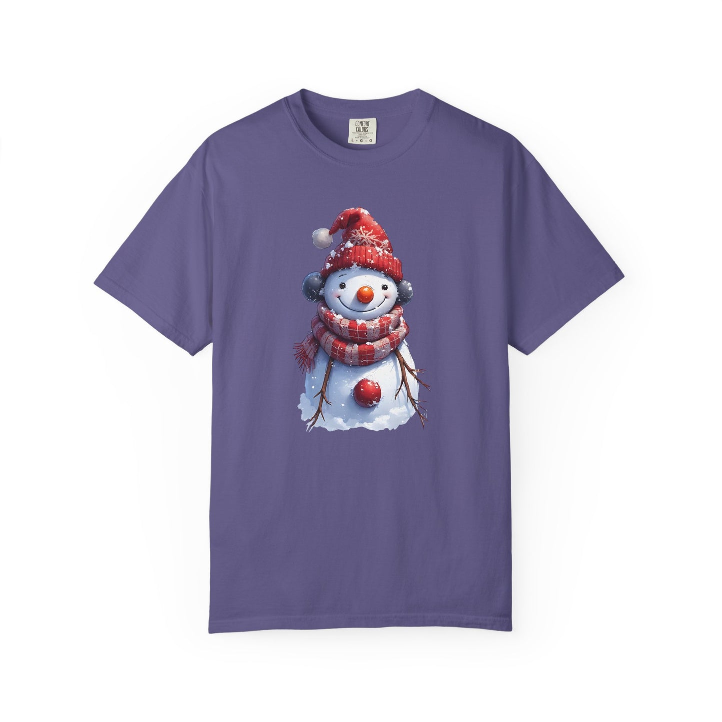 Snowman Holiday T-Shirt — Cute Winter Snowman Graphic Tee