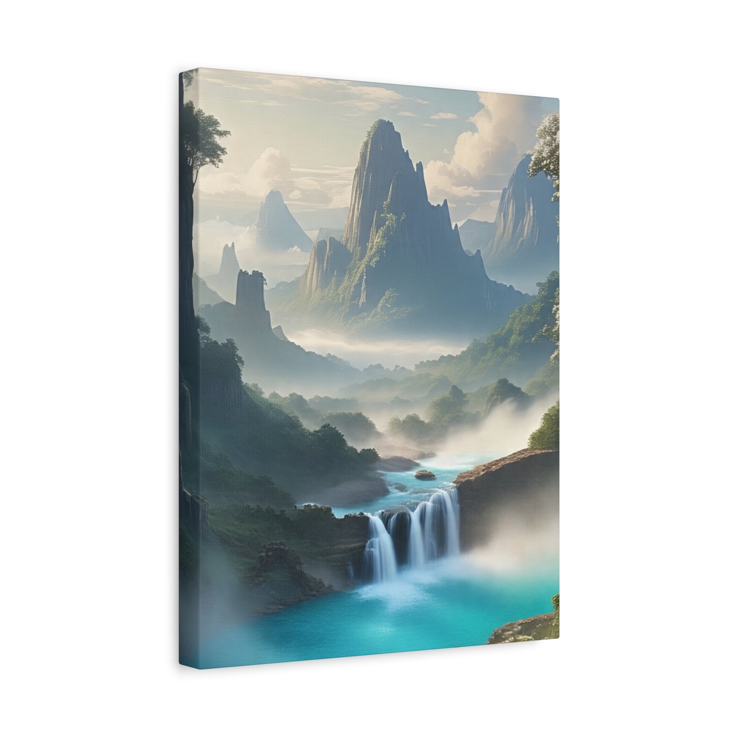 Scenic Landscape Canvas Print, Wall Art Decor, Home Decoration, Nature Wall Art, Gift for Nature Lovers, Tranquil Art for Living Room