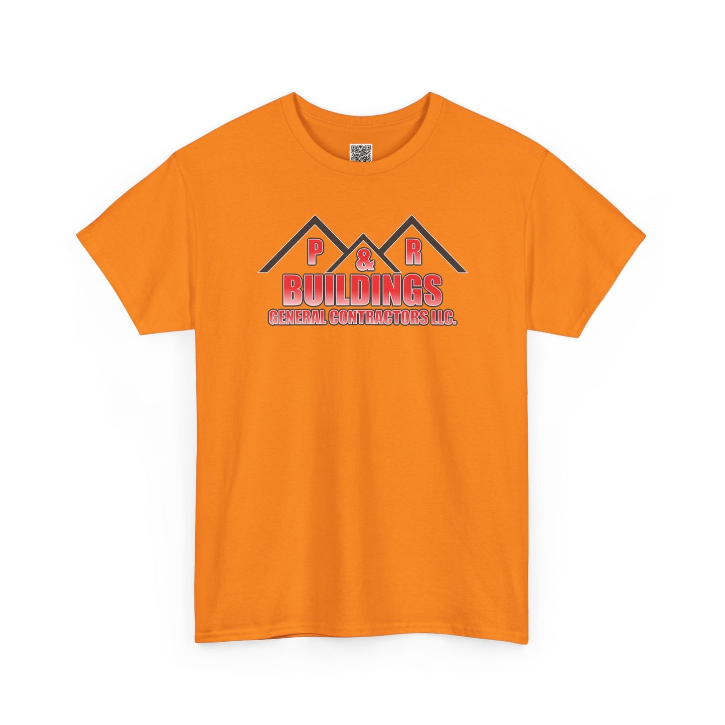 P&R BUILDINGS Logo T-Shirt — Contractor Work Tee