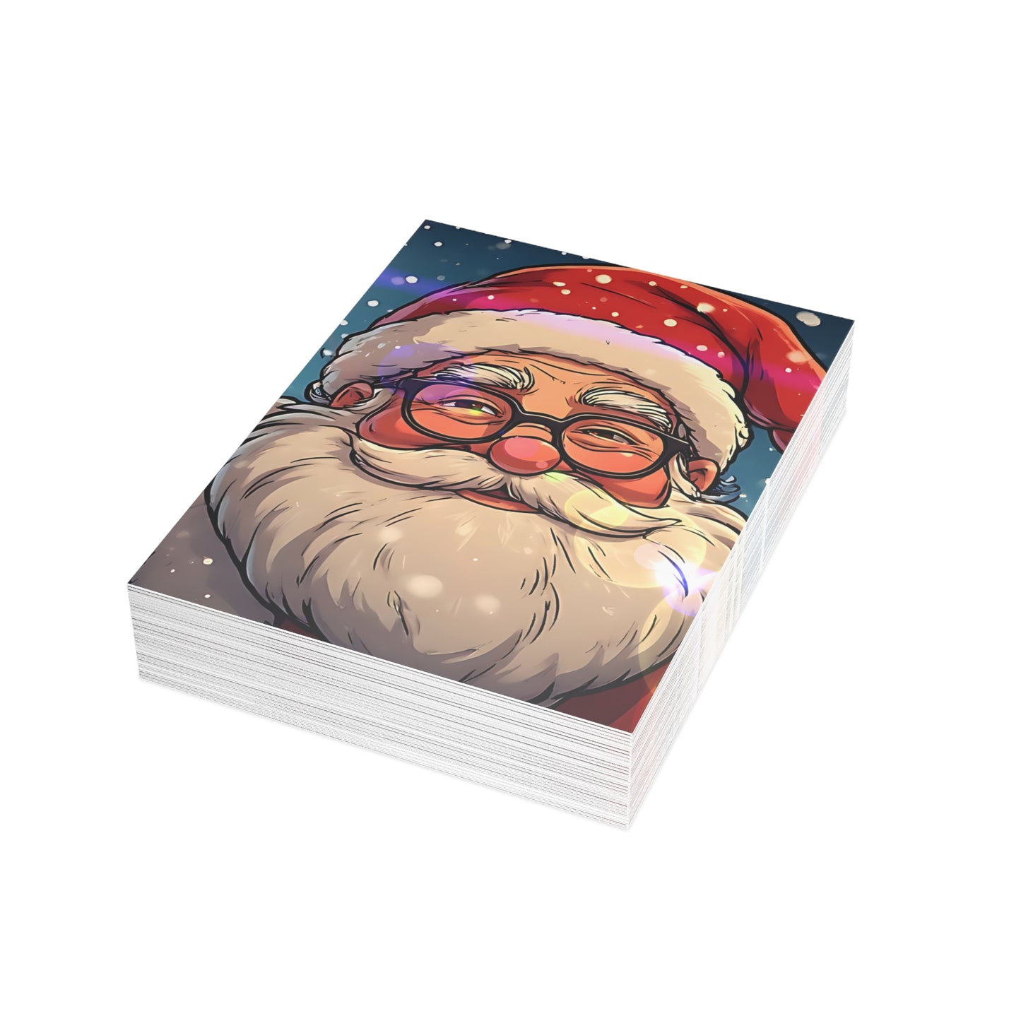 Santa (Christmas Selfies) Postcard Bundles (envelopes included)