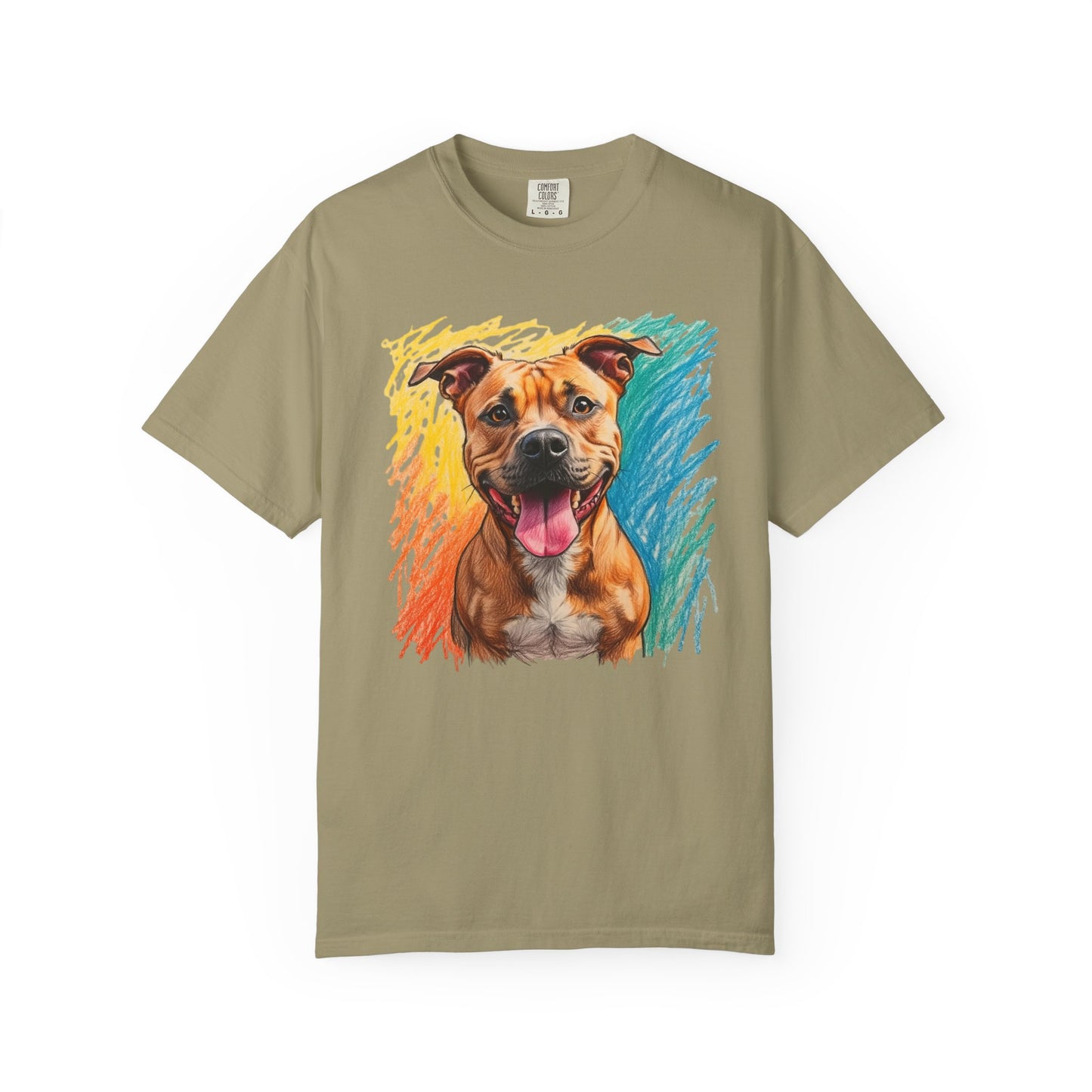 Vibrant Dog Lover T-Shirt, Pet Shirt, Animal T-Shirt, Gift for Dog Owners, Cute Dog Apparel, Unisex Pet Tee