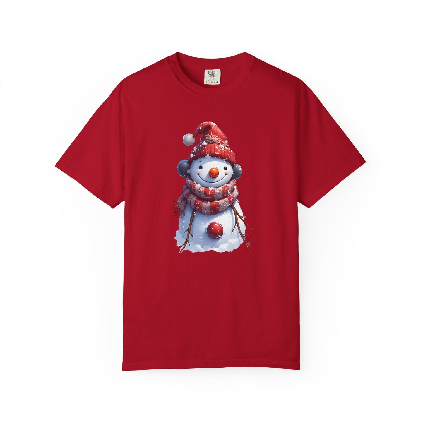 Snowman Holiday T-Shirt — Cute Winter Snowman Graphic Tee