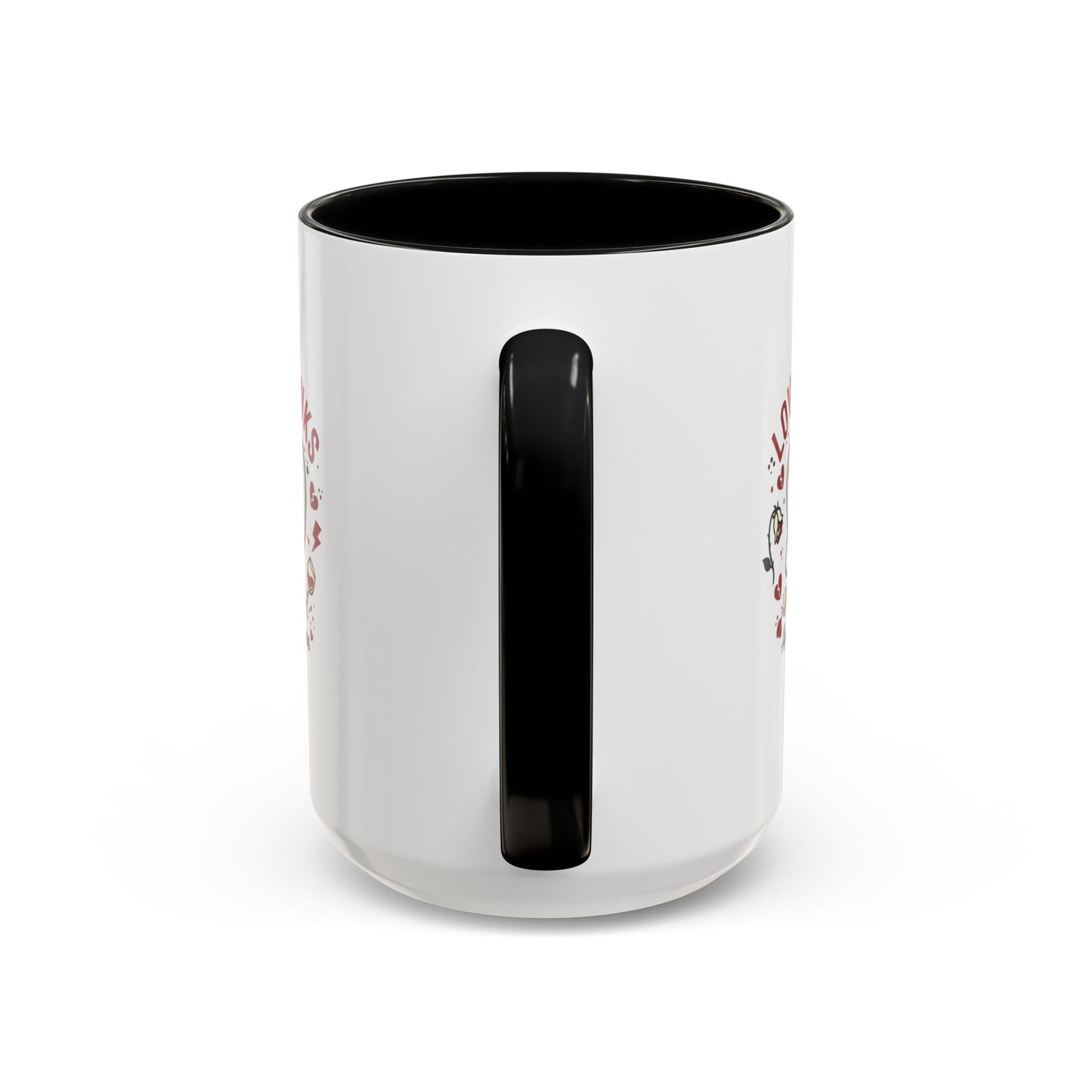 Coffee Mug — "Love Stinks" Anti-Valentine Heart Accent Mug (11/15oz)