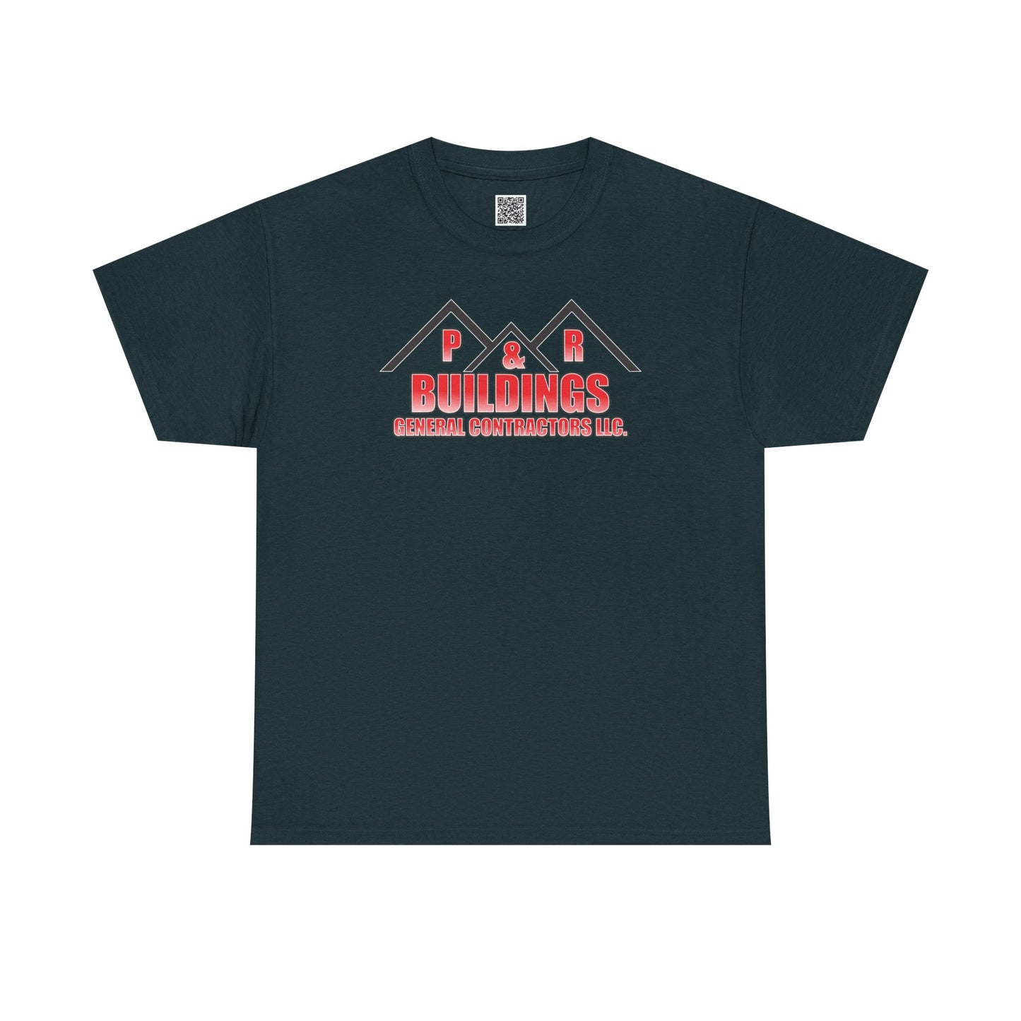 P&R BUILDINGS Logo T-Shirt — Contractor Work Tee