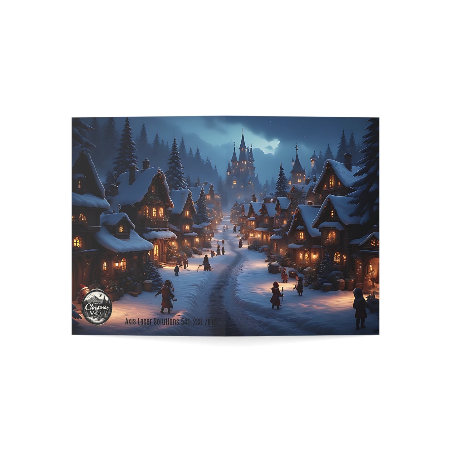 Winter Wonderland Greeting Cards - Cozy Holiday Cards for Christmas, New Year, Seasonal Greetings, Festive Occasions, and Winter [...]