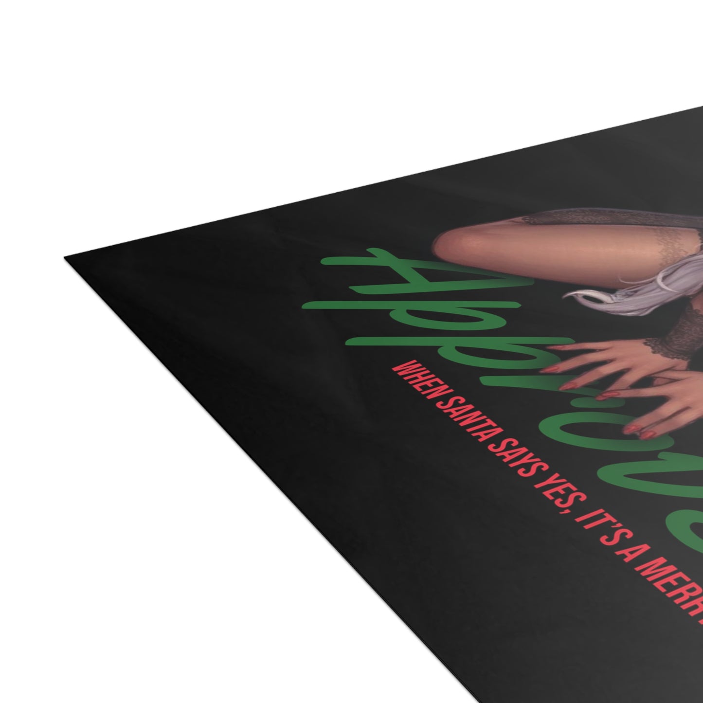 Holiday Greeting Postcard Bundle – Santa Approved Art, Cute Christmas Cards, Envelopes Included, Fun Holiday Stationery, Gifts