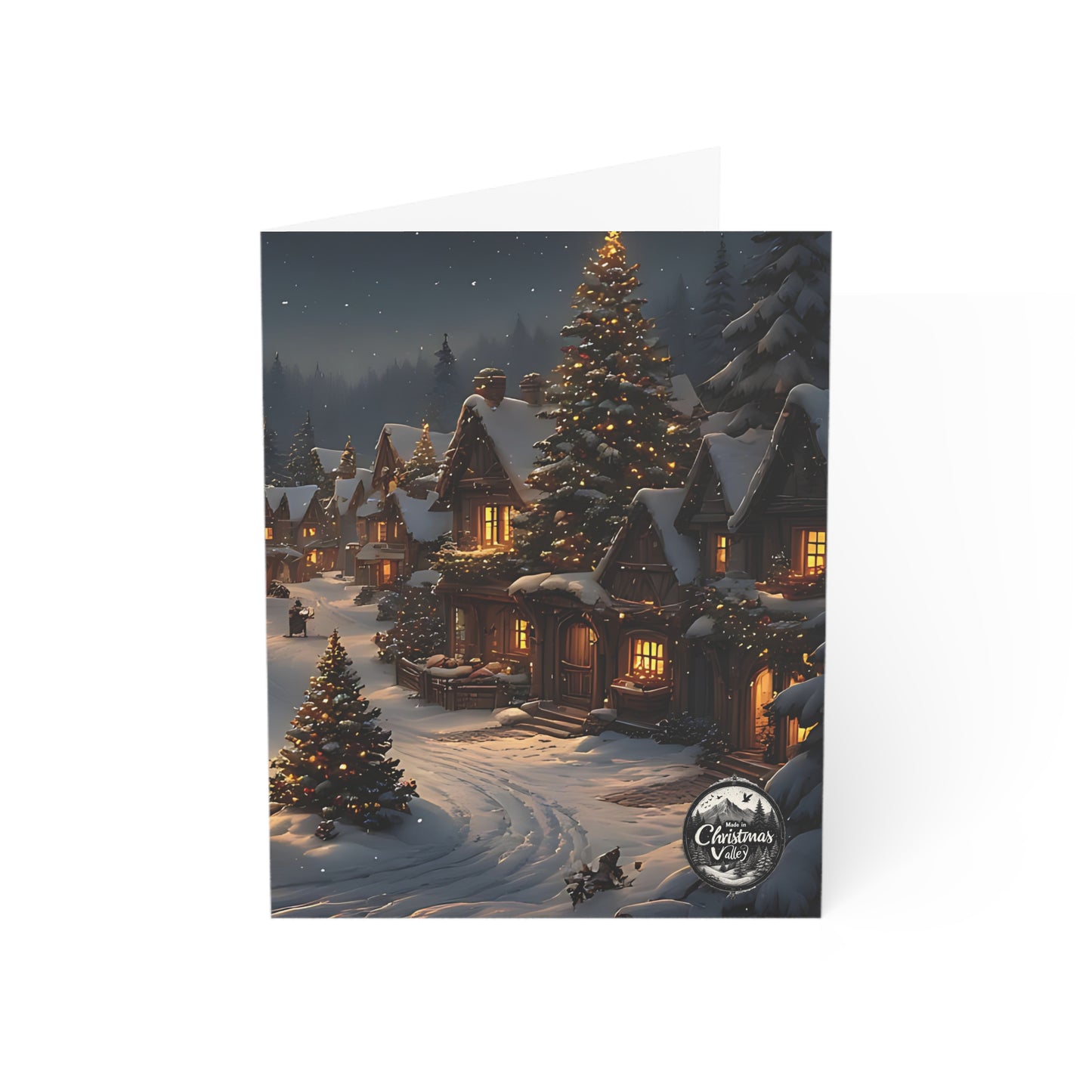 Cozy Christmas Greeting Cards, Holiday Cards, Winter Stationery, Cute Card Set, Seasonal Greetings, Christmas Decor