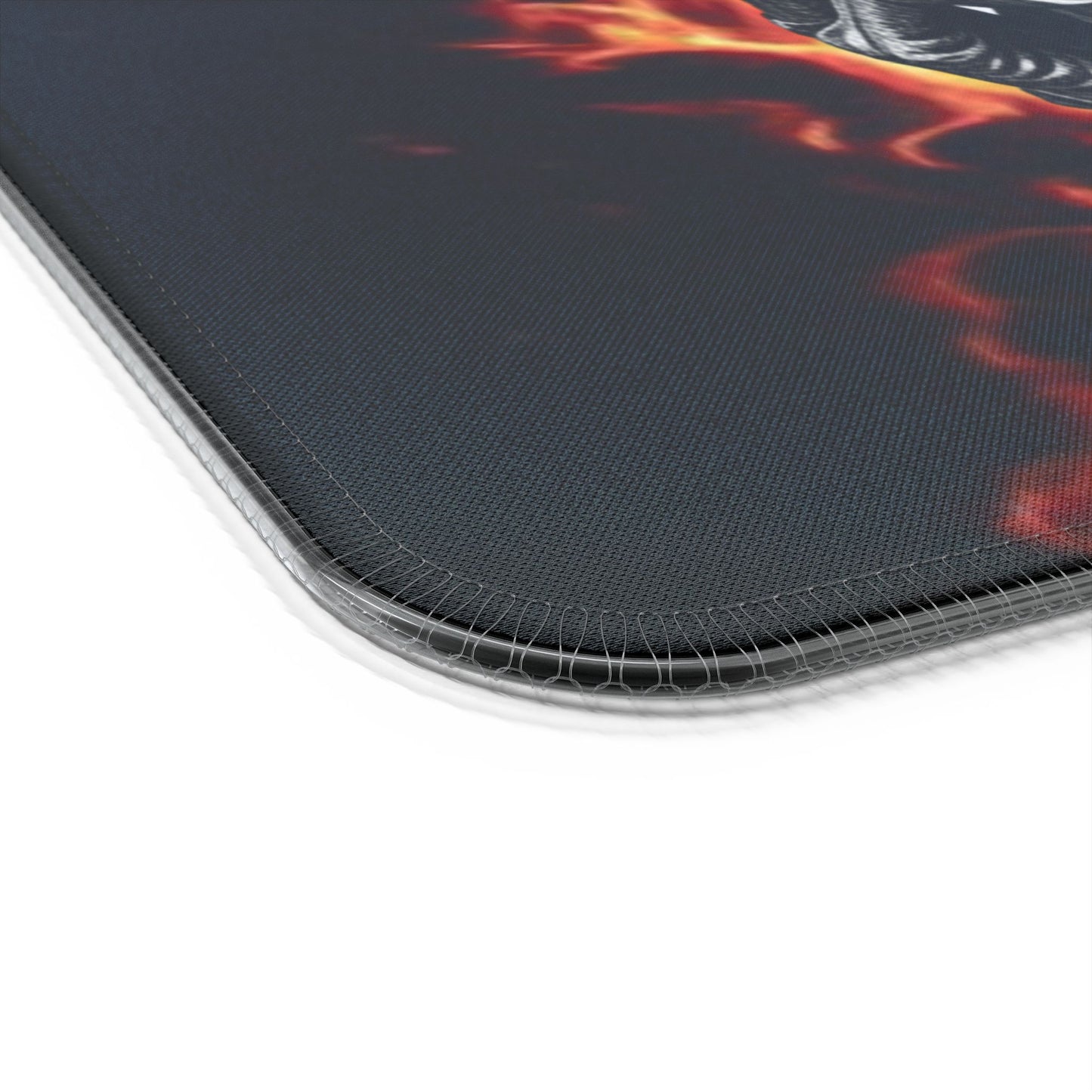 Valkyrie LED Gaming Mouse Pad with Wireless Charging — Valkyrie Skull Design