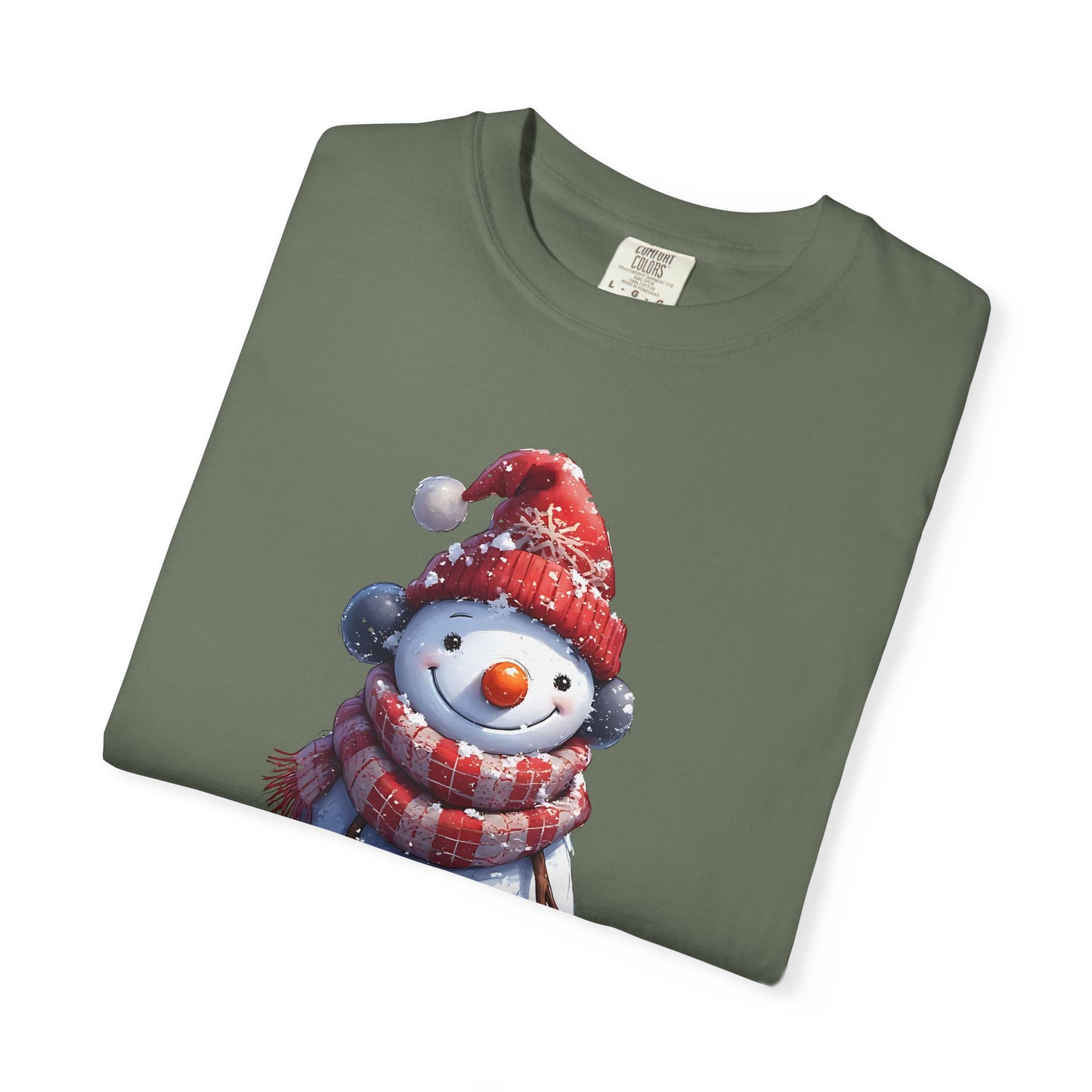 Snowman Holiday T-Shirt — Cute Winter Snowman Graphic Tee