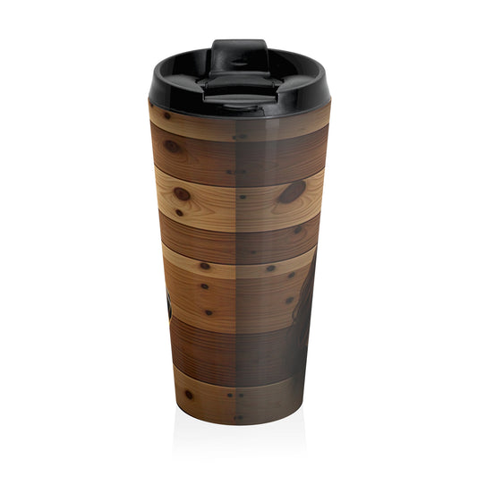 Rustic Horse Travel Mug | Equestrian Gift | Coffee Lover's Companion | Outdoor Adventure Cup | Farmhouse Decor