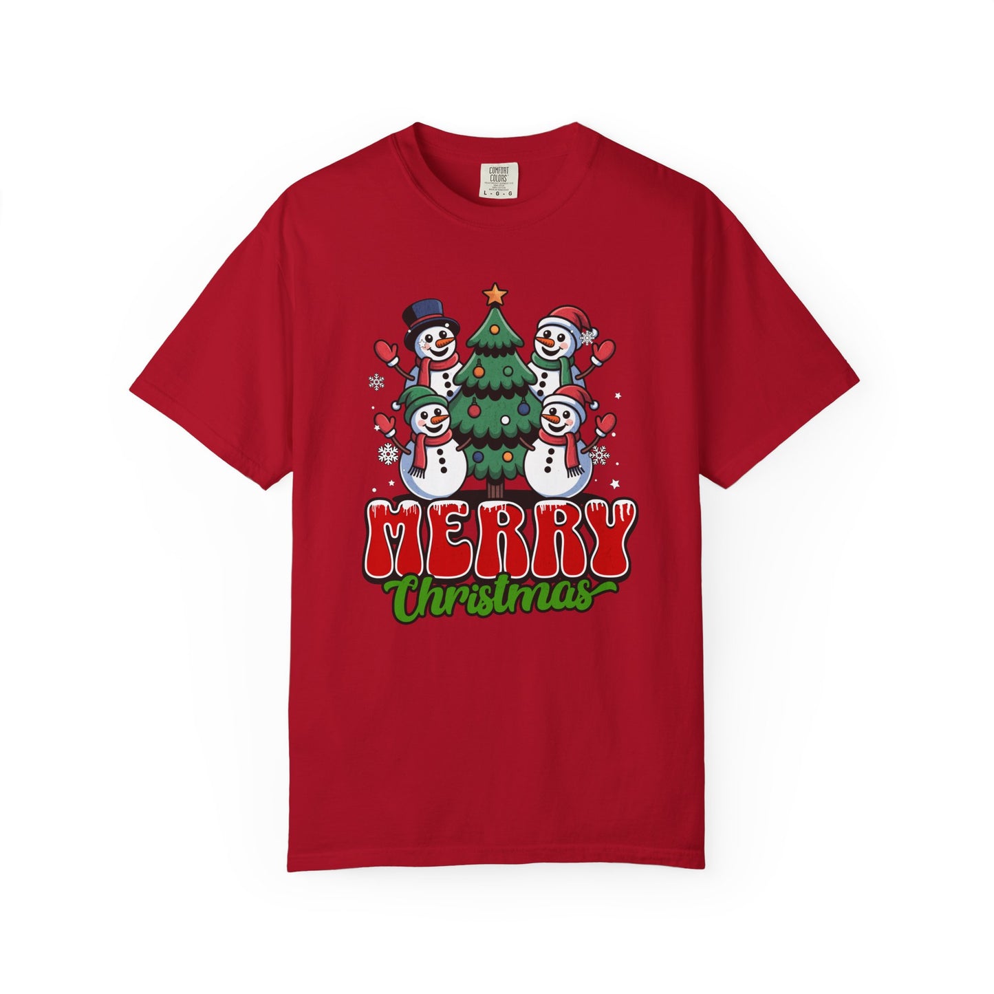 Merry Christmas Snowman T-shirt