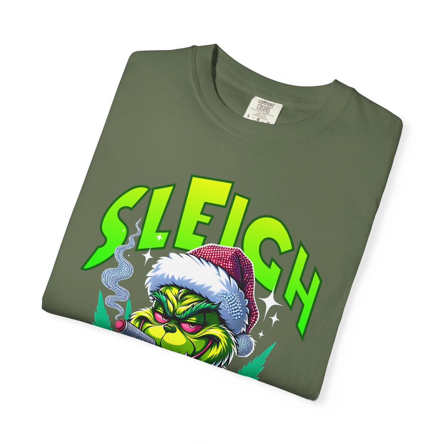 Sleigh Mode T-Shirt — Grinch Holiday Graphic Tee