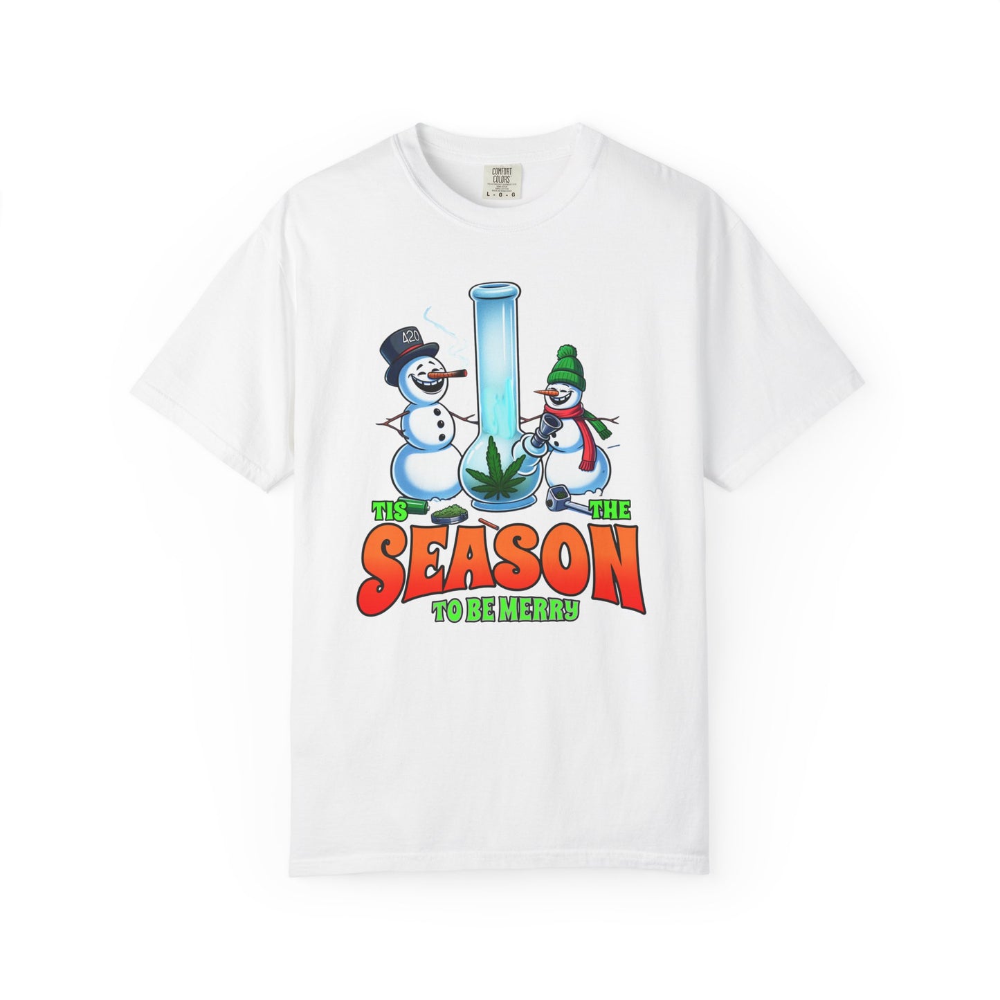 Festive Unisex T-Shirt: 'Tis the Season to Be Merry'