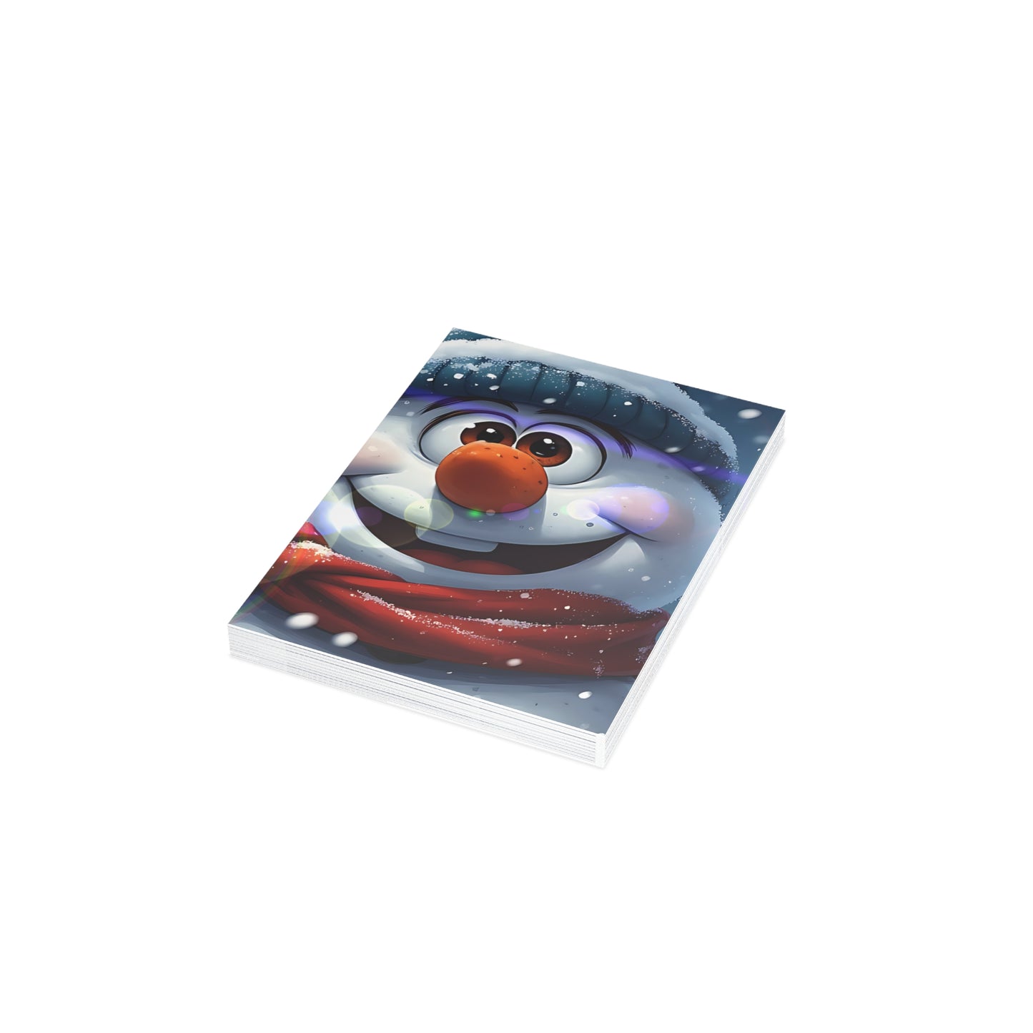 Goofy Snowman (Christmas Selfies) Postcard Bundles (envelopes included)