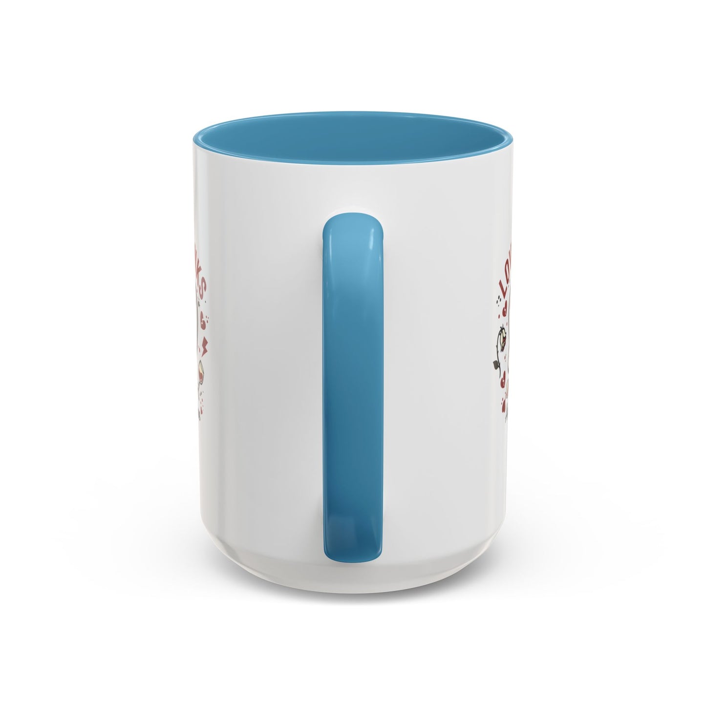 Coffee Mug — "Love Stinks" Anti-Valentine Heart Accent Mug (11/15oz)