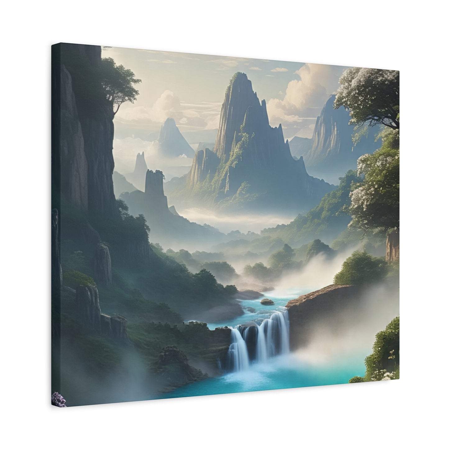 Scenic Landscape Canvas Print, Wall Art Decor, Home Decoration, Nature Wall Art, Gift for Nature Lovers, Tranquil Art for Living Room