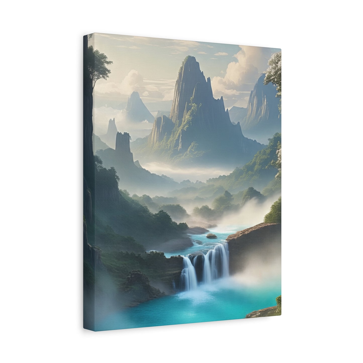 Scenic Landscape Canvas Print, Wall Art Decor, Home Decoration, Nature Wall Art, Gift for Nature Lovers, Tranquil Art for Living Room