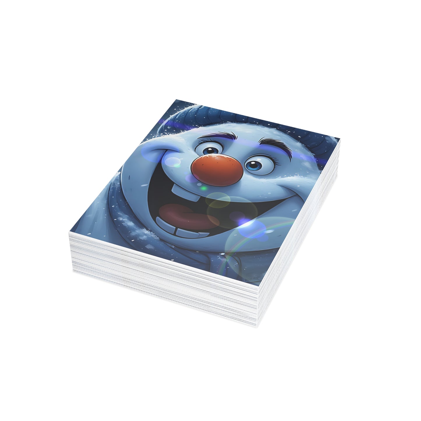 Happy Snowman (Christmas Selfies) Postcard Bundles (envelopes included)
