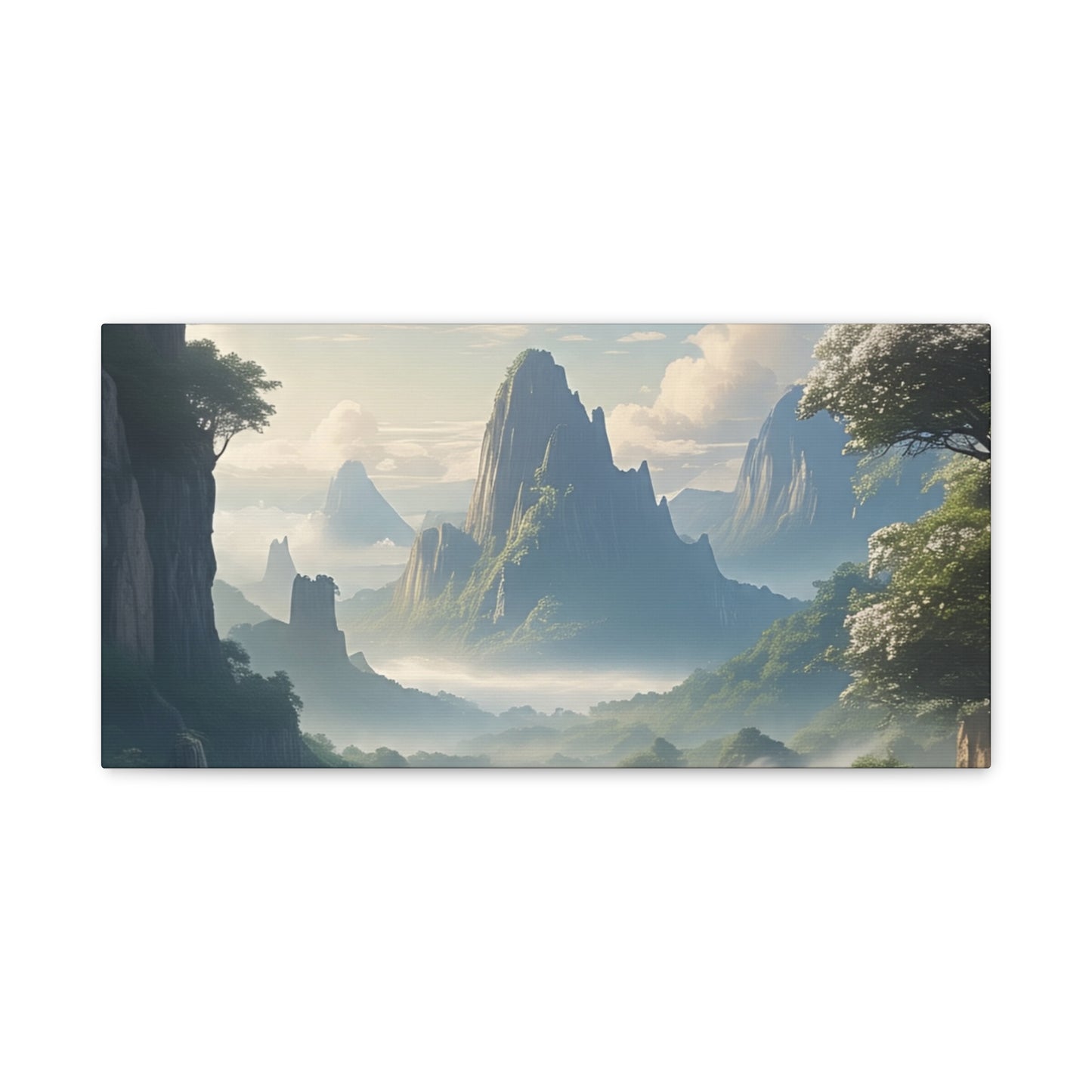 Scenic Landscape Canvas Print, Wall Art Decor, Home Decoration, Nature Wall Art, Gift for Nature Lovers, Tranquil Art for Living Room