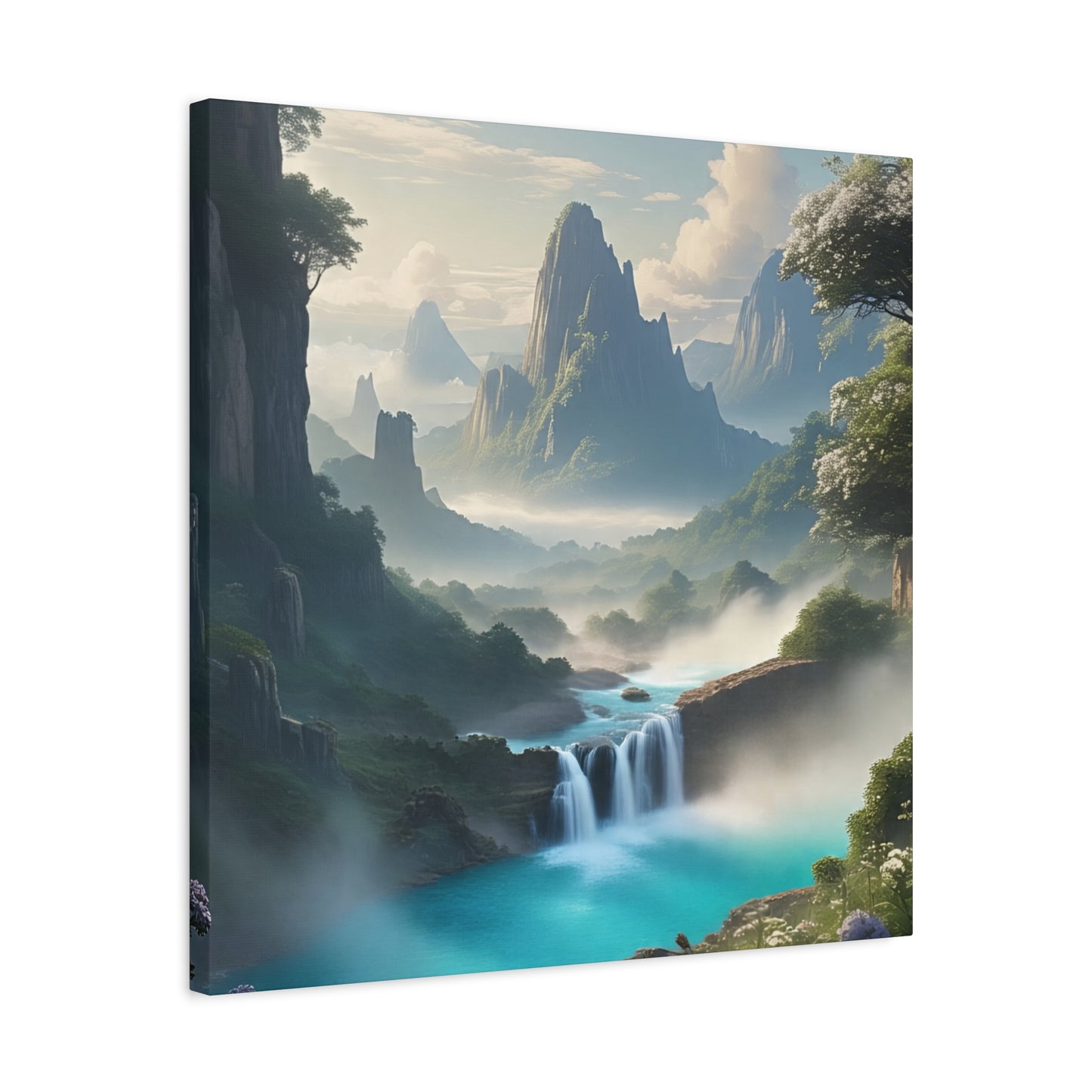 Scenic Landscape Canvas Print, Wall Art Decor, Home Decoration, Nature Wall Art, Gift for Nature Lovers, Tranquil Art for Living Room