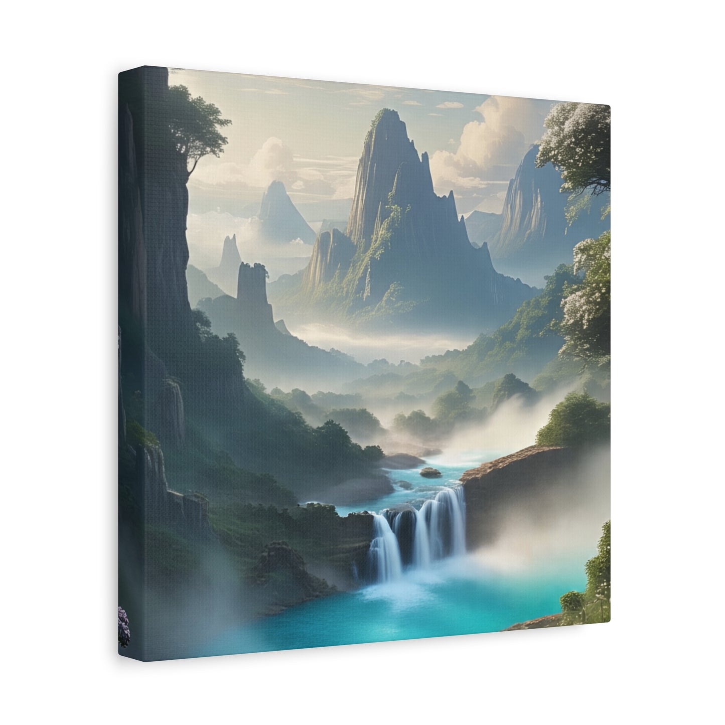 Scenic Landscape Canvas Print, Wall Art Decor, Home Decoration, Nature Wall Art, Gift for Nature Lovers, Tranquil Art for Living Room