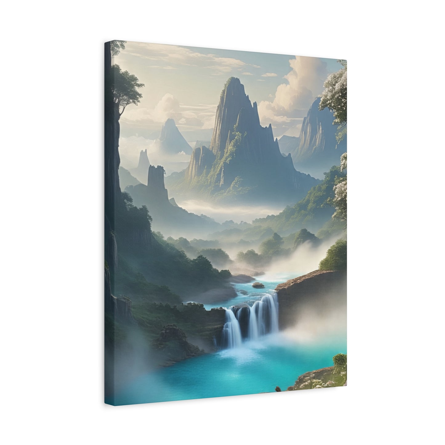 Scenic Landscape Canvas Print, Wall Art Decor, Home Decoration, Nature Wall Art, Gift for Nature Lovers, Tranquil Art for Living Room